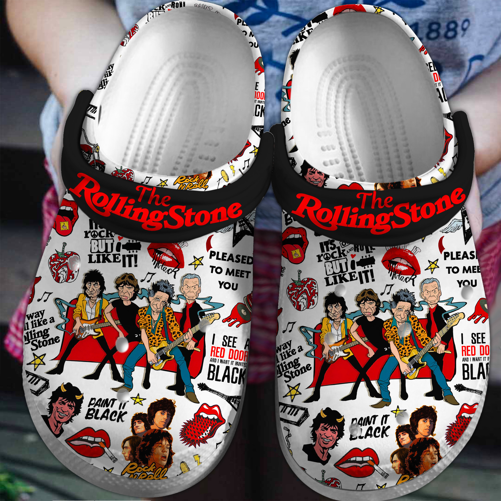Guns N Roses Music Crocs Crocband Clogs Shoes For Men Women and Kids - GNL1461247