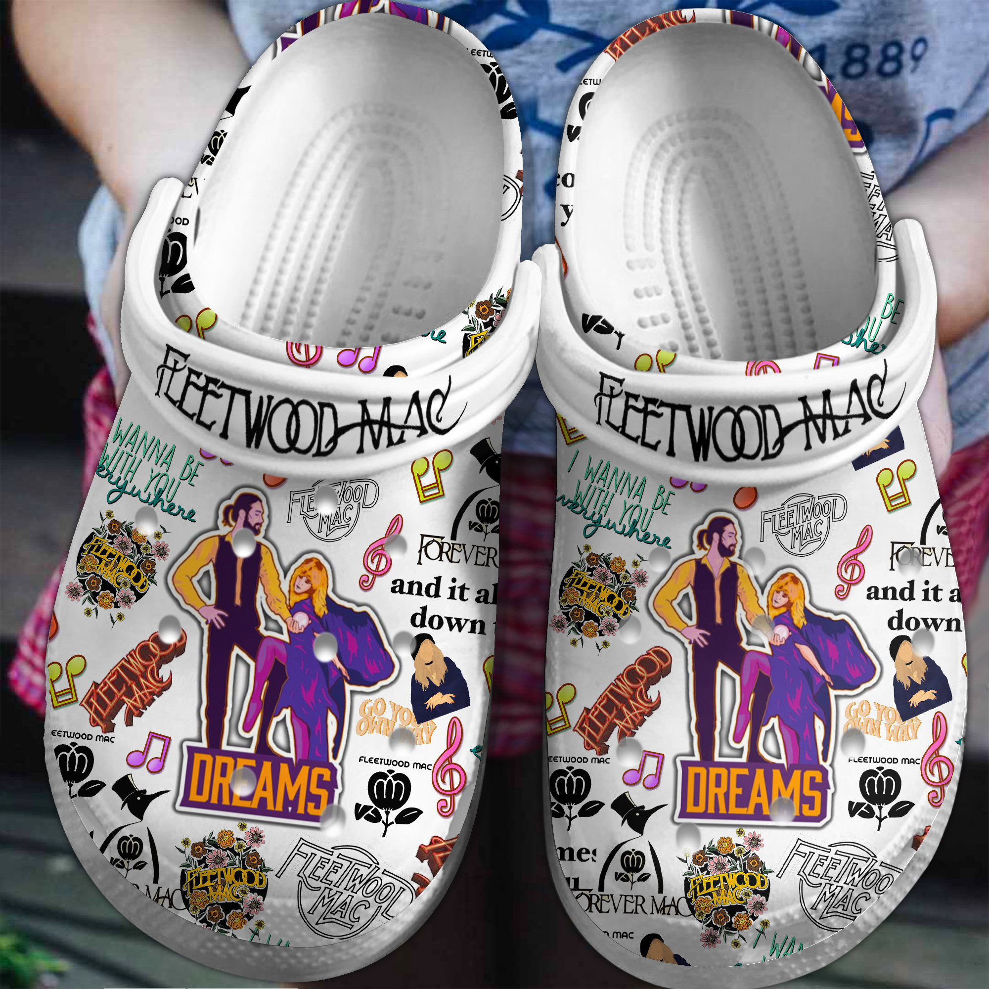 Bon Jovi Music Crocs Crocband Clogs Shoes For Men Women and Kids - GNL1461250