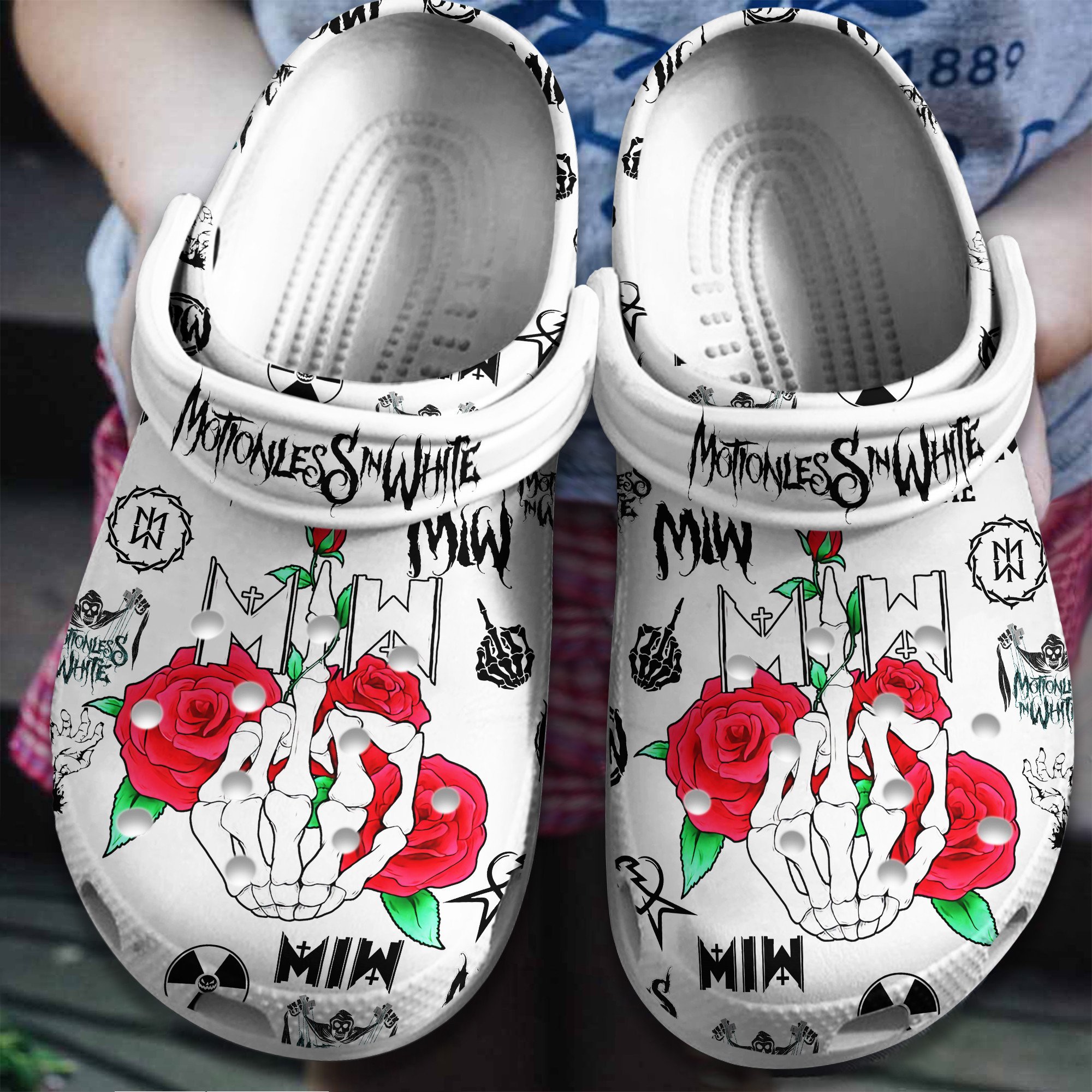 Blink 182 Music Crocs Crocband Clogs Shoes For Men Women and Kids - GNL1461317