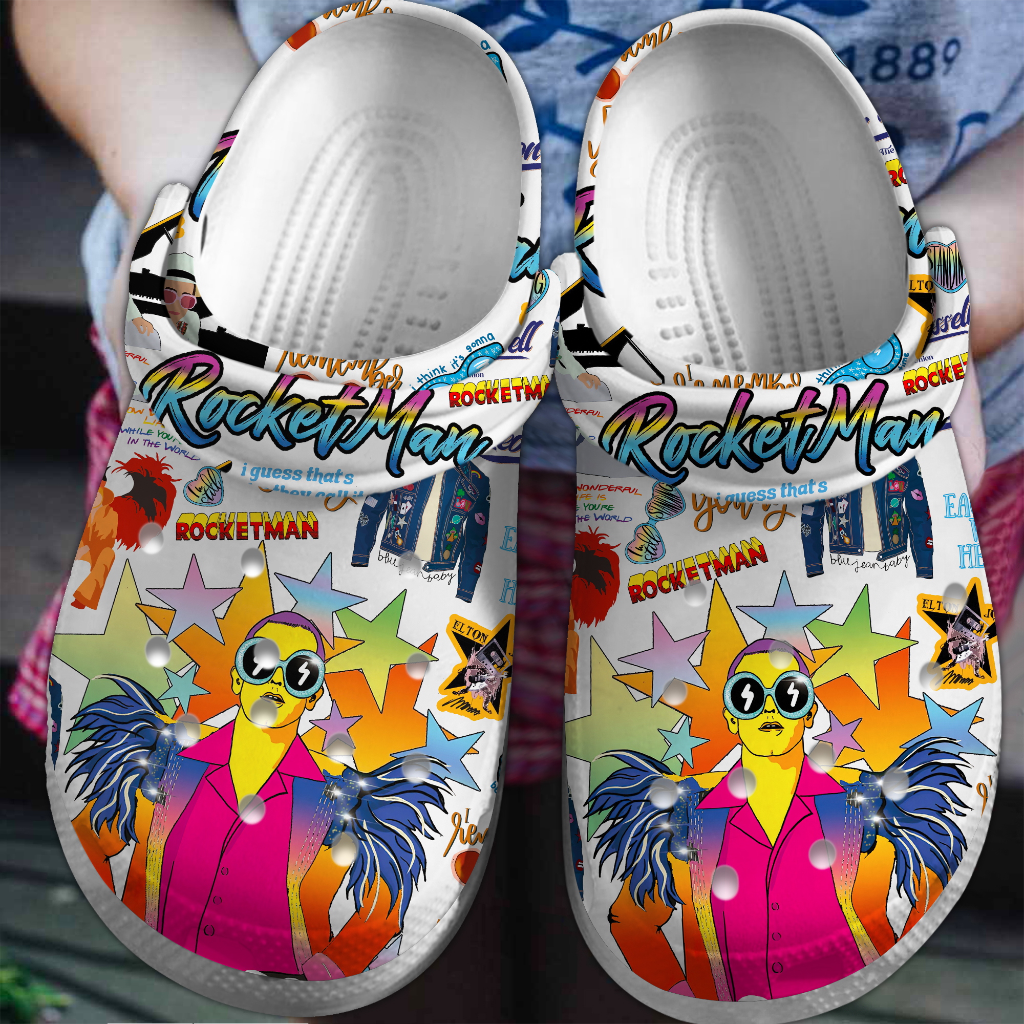 J Balvin Music Crocs Crocband Clogs Shoes For Men Women and Kids - GNL1461452