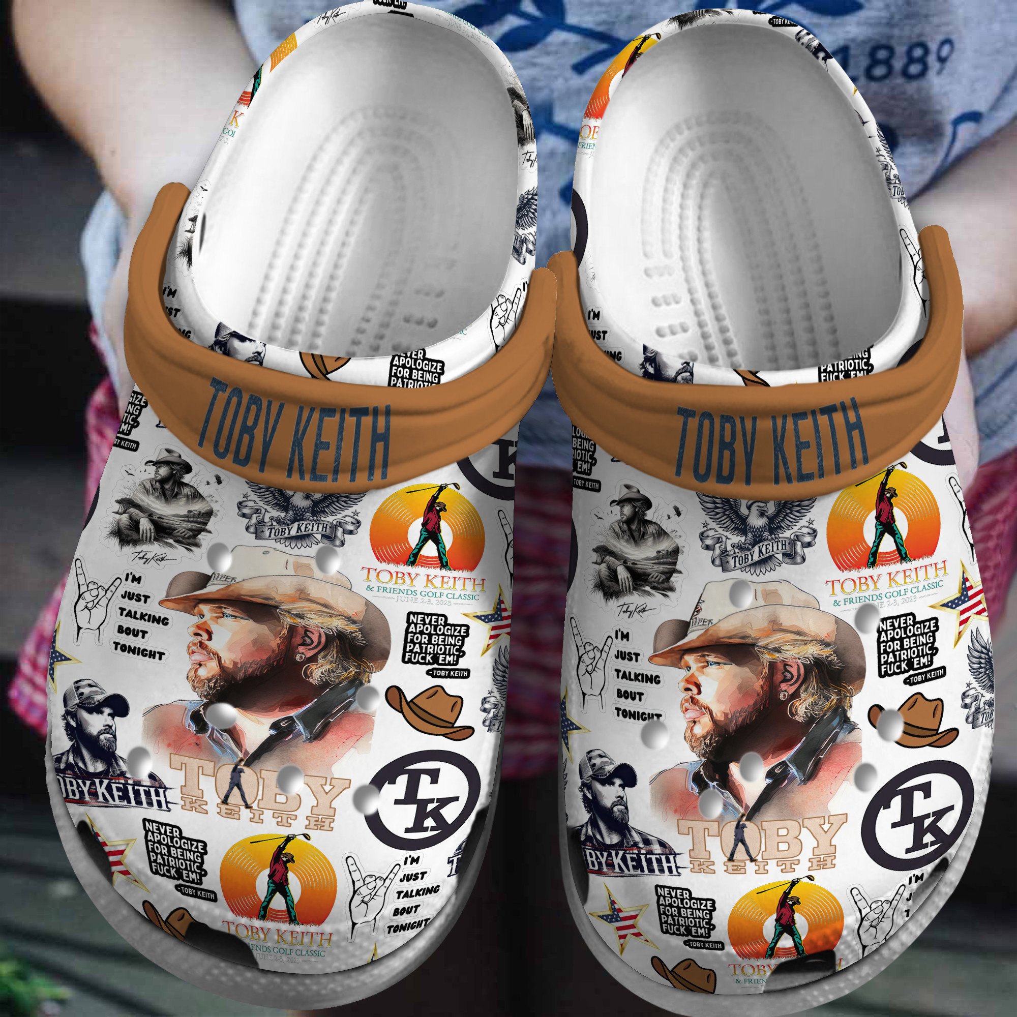 The Movement Music Crocs Crocband Clogs Shoes For Men Women and Kids - GNL1461432