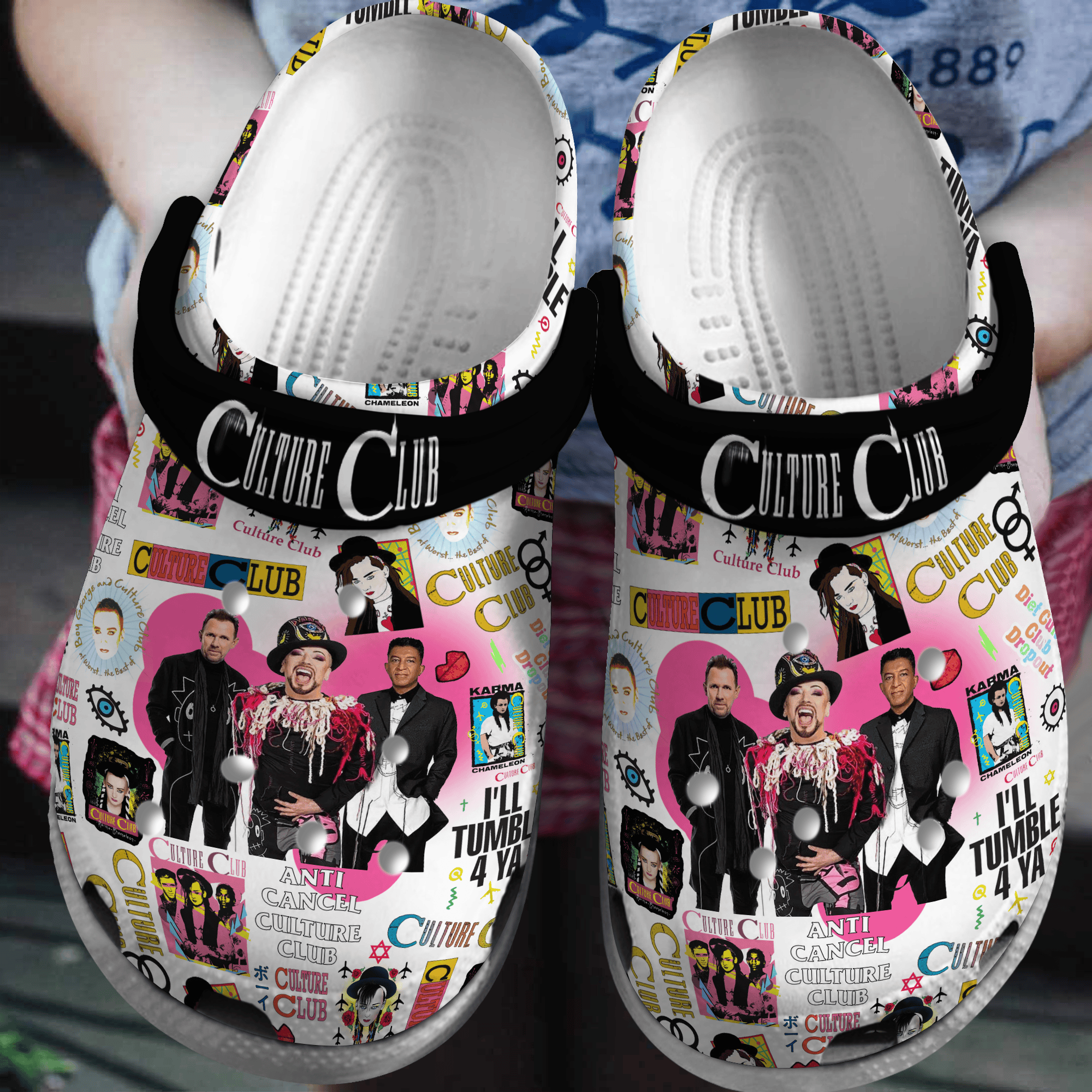 Grateful Dead Music Crocs Crocband Clogs Shoes For Men Women and Kids - GNL1461448