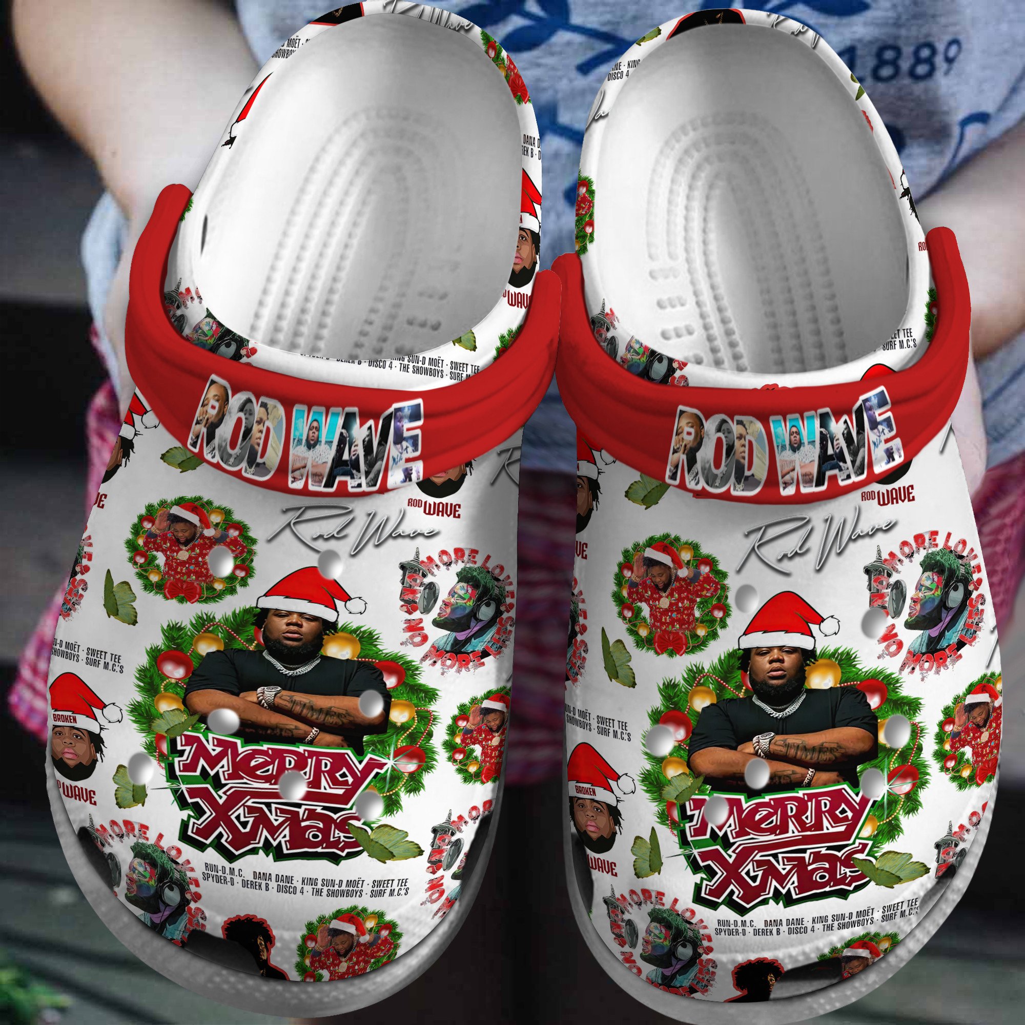Wu Tang Clan Christmas Music Crocs Crocband Clogs Shoes For Men Women and Kids - GNL1461435