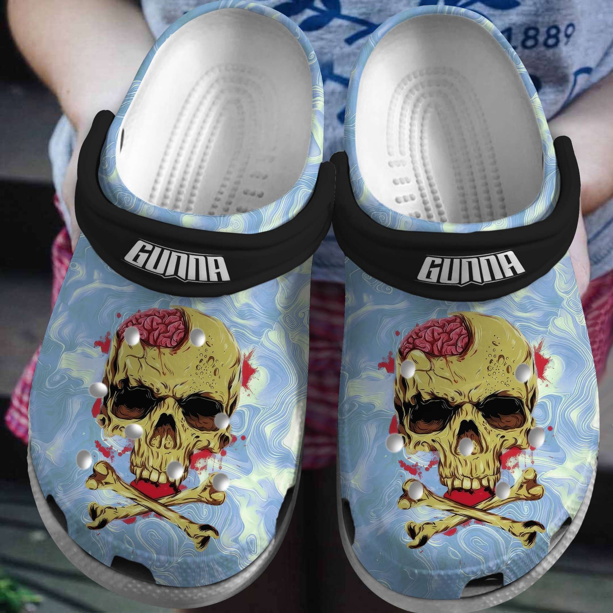 Grateful Dead Music Crocs Crocband Clogs Shoes For Men Women and Kids - GNL1461465