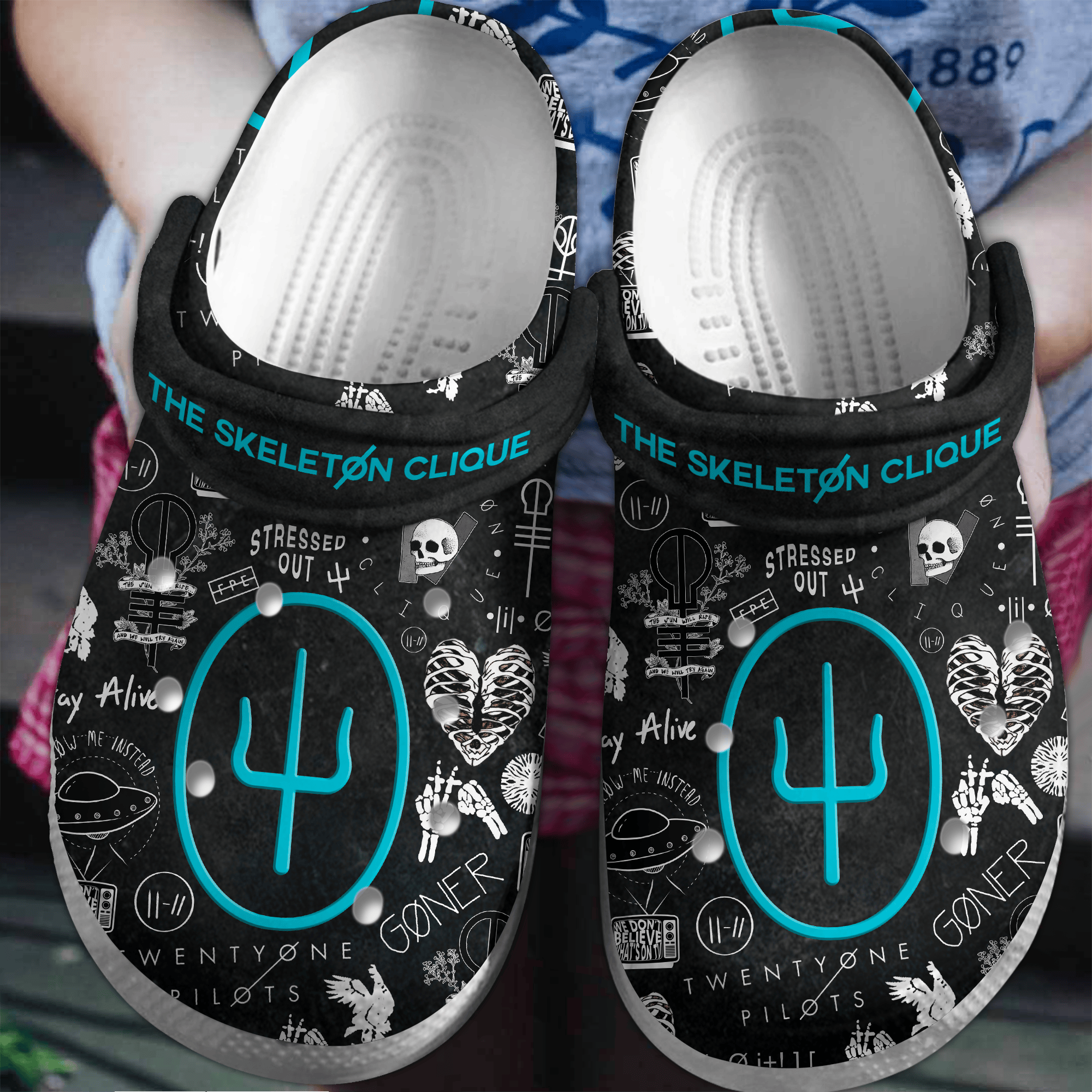 Grateful Dead Music Crocs Crocband Clogs Shoes For Men Women and Kids - GNL1461767