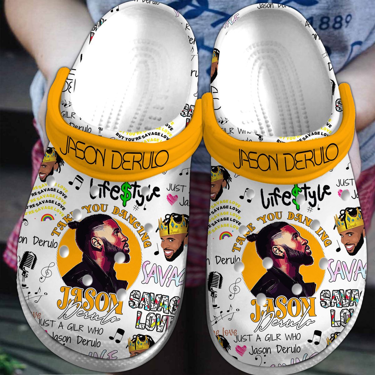 Lamb Of God Music Crocs Crocband Clogs Shoes For Men Women and Kids - GNL1462009