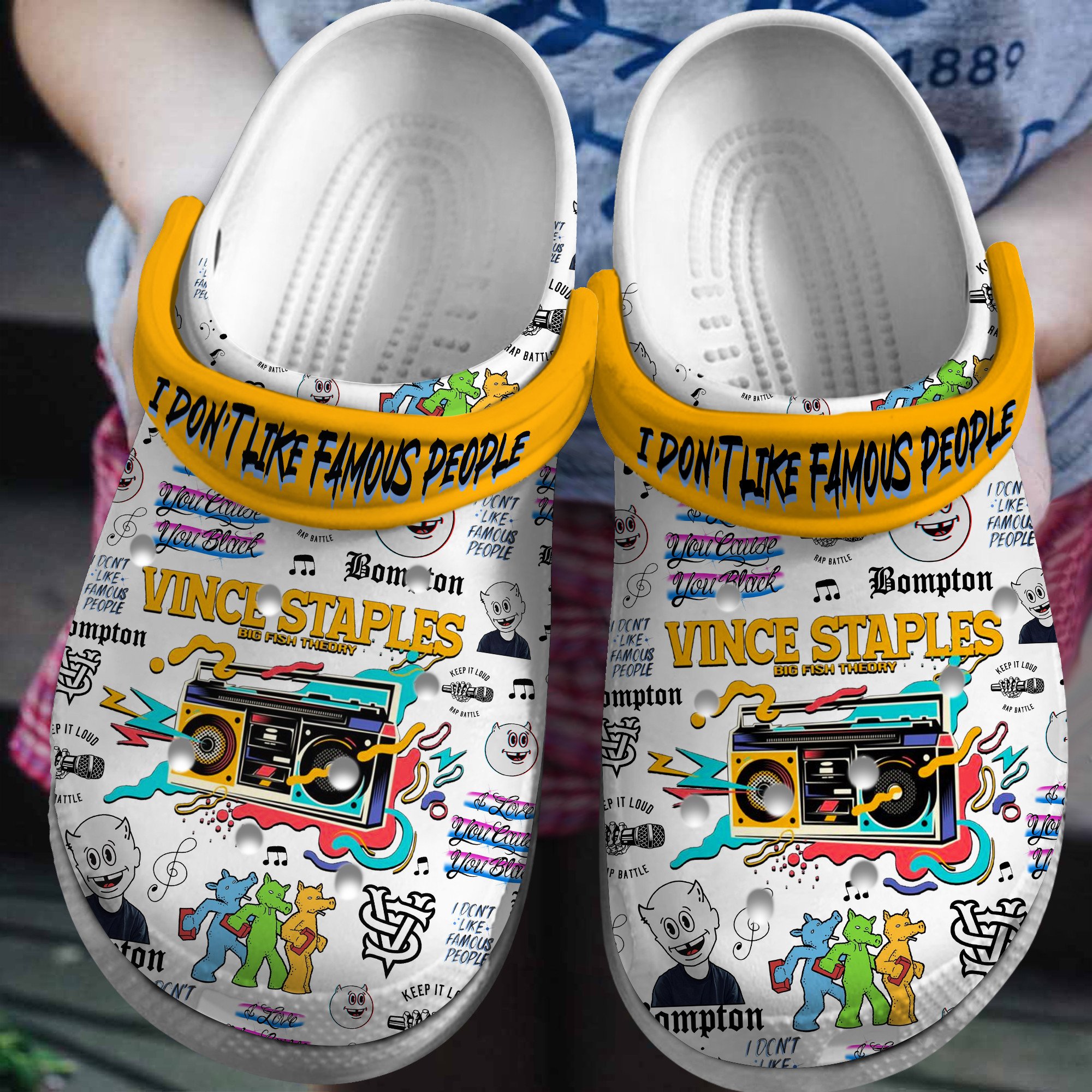 Karol G Music Crocs Crocband Clogs Shoes For Men Women and Kids - GNL1462029
