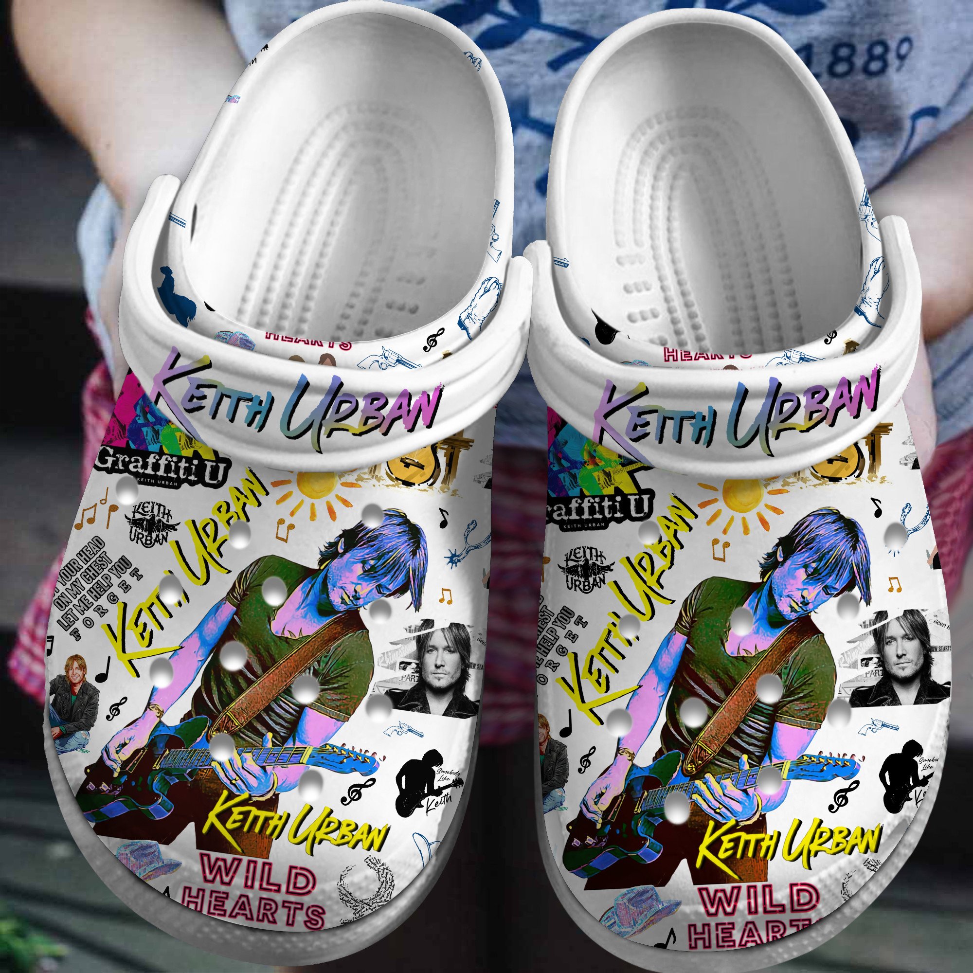 Bon Jovi Music Crocs Crocband Clogs Shoes For Men Women and Kids - GNL1462108