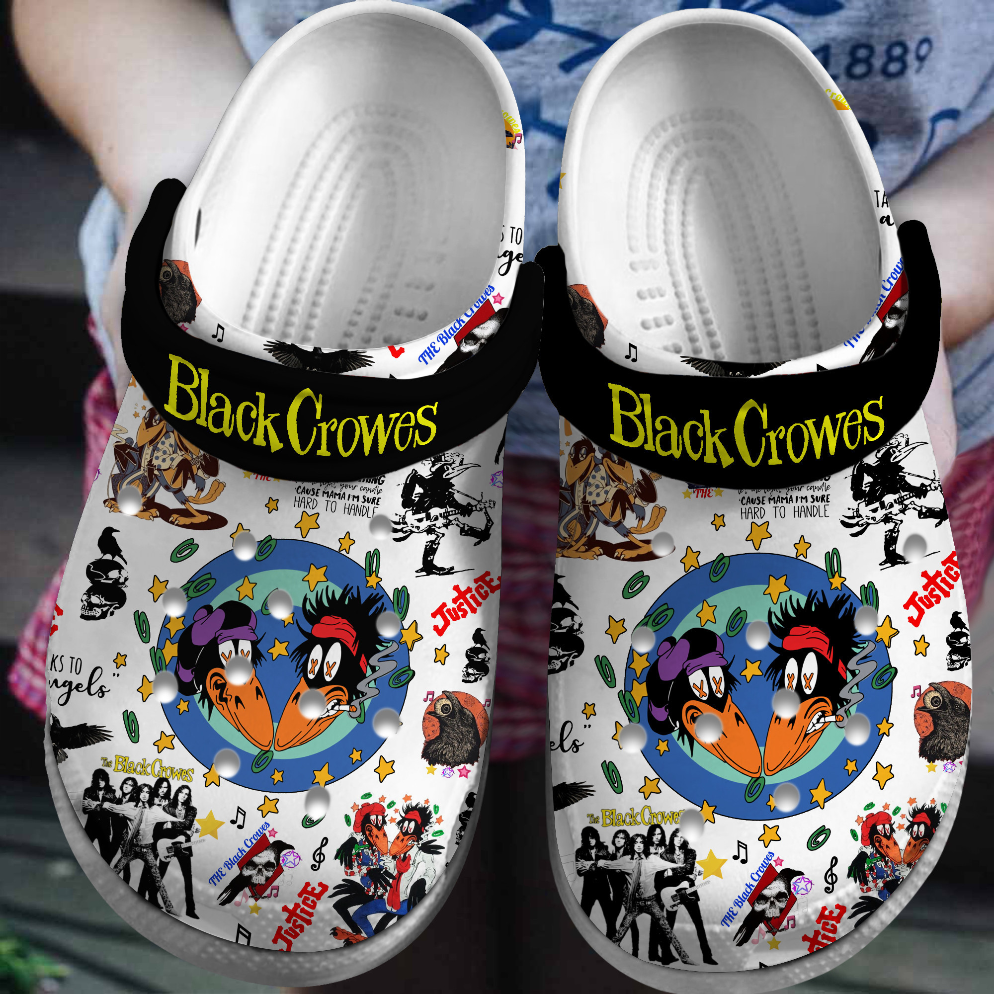 Aerosmith Music Crocs Crocband Clogs Shoes For Men Women and Kids - GNL1462195