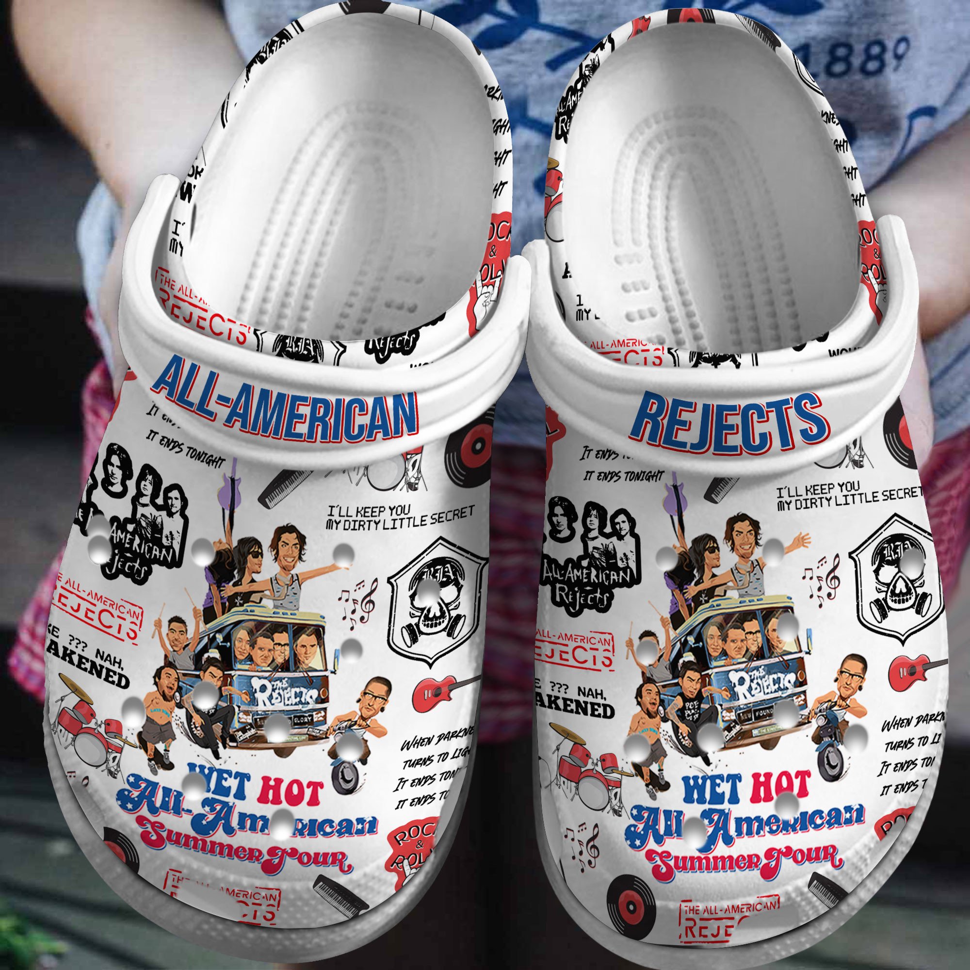 The Lord Of The Rings Music Crocs Crocband Clogs Shoes For Men Women and Kids - GNL1462224