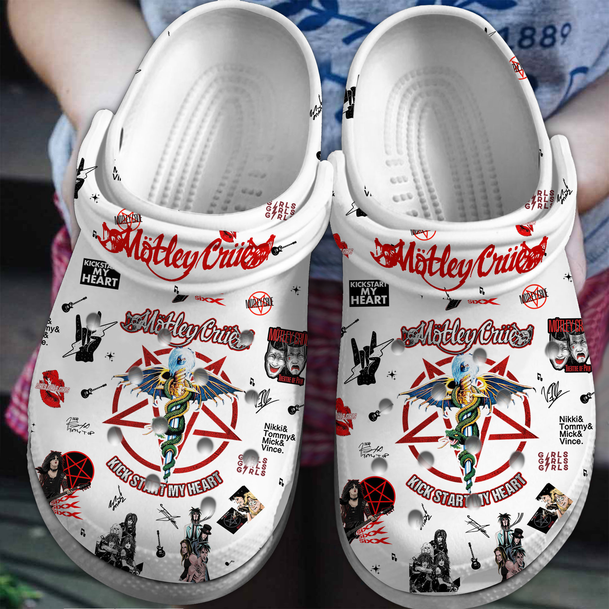 3 Doors Down Music Crocs Crocband Clogs Shoes For Men Women and Kids - GNL1462366