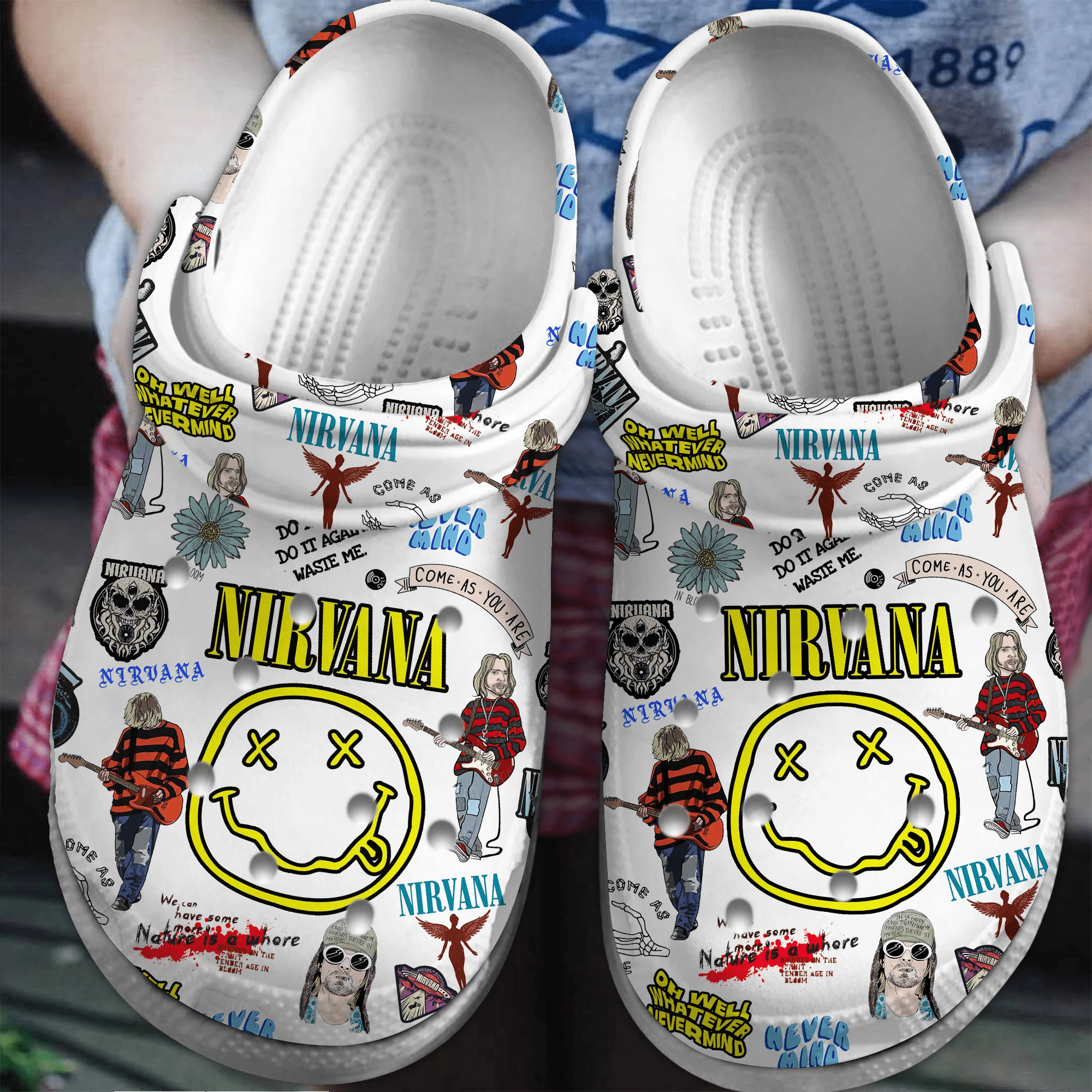 Kiss Music Crocs Crocband Clogs Shoes For Men Women and Kids - GNL1462439