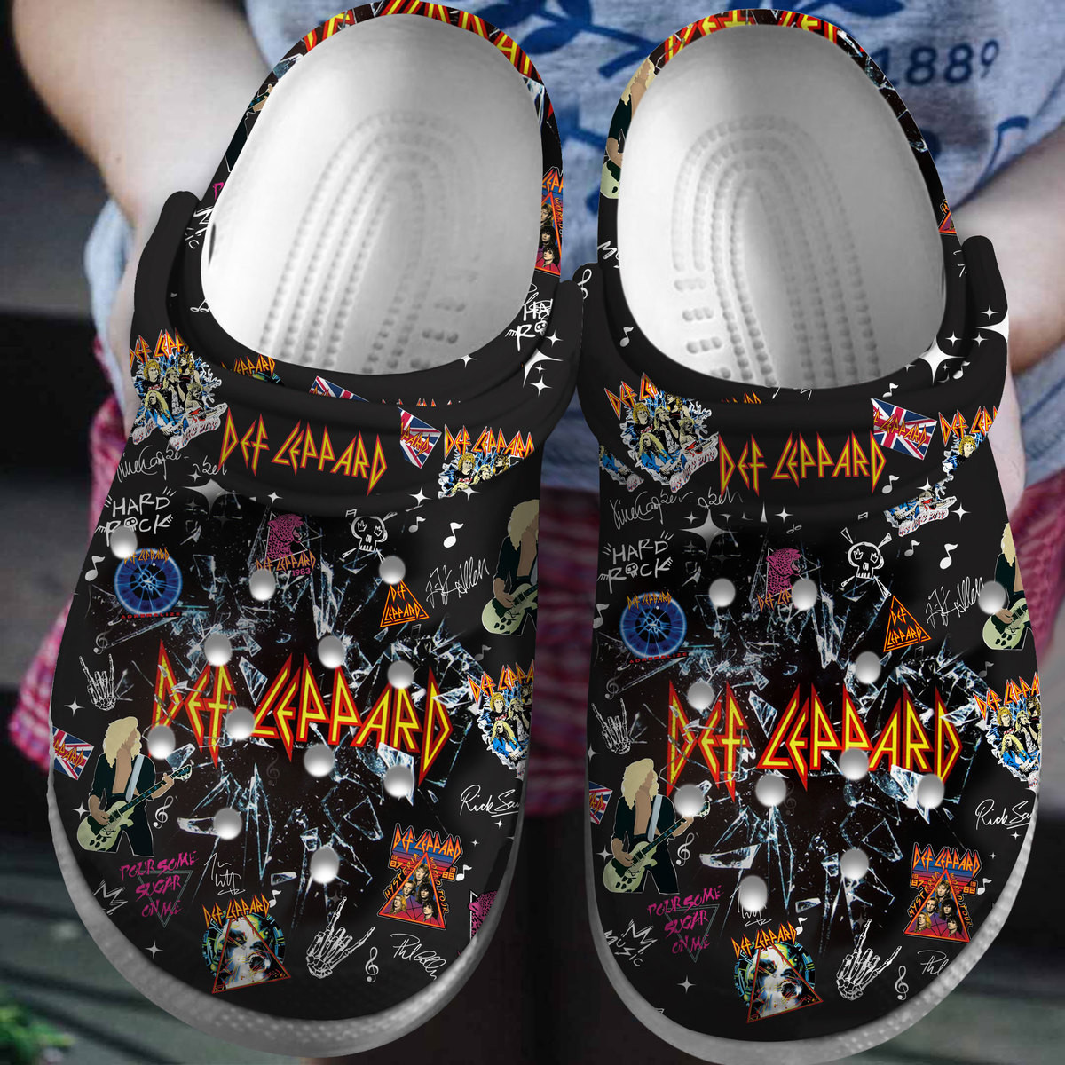 Premium Ed Sheeran Singer Music Crocs Crocband Clogs Shoes For Men Women and Kids - GNL1462648