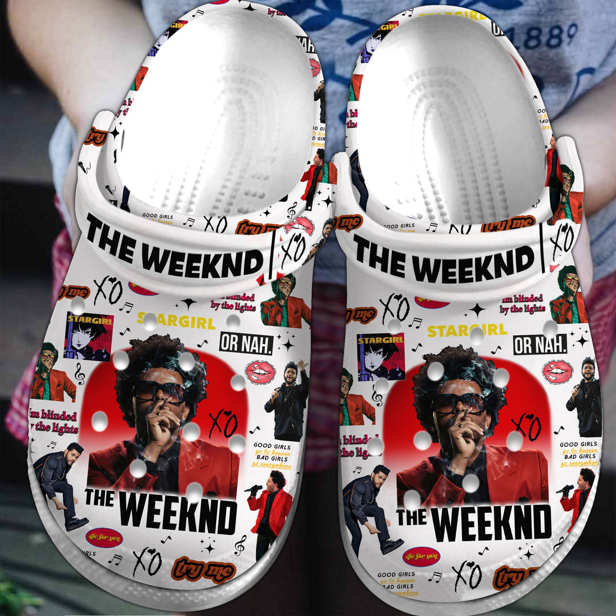The Weeknd Singer Music Crocs Crocband Clogs Shoes For Men Women and Kids - GNL1462683