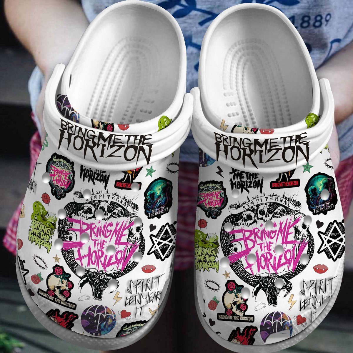 Madonna Singer Music Crocs Crocband Clogs Shoes For Men Women and Kids - GNL1462988