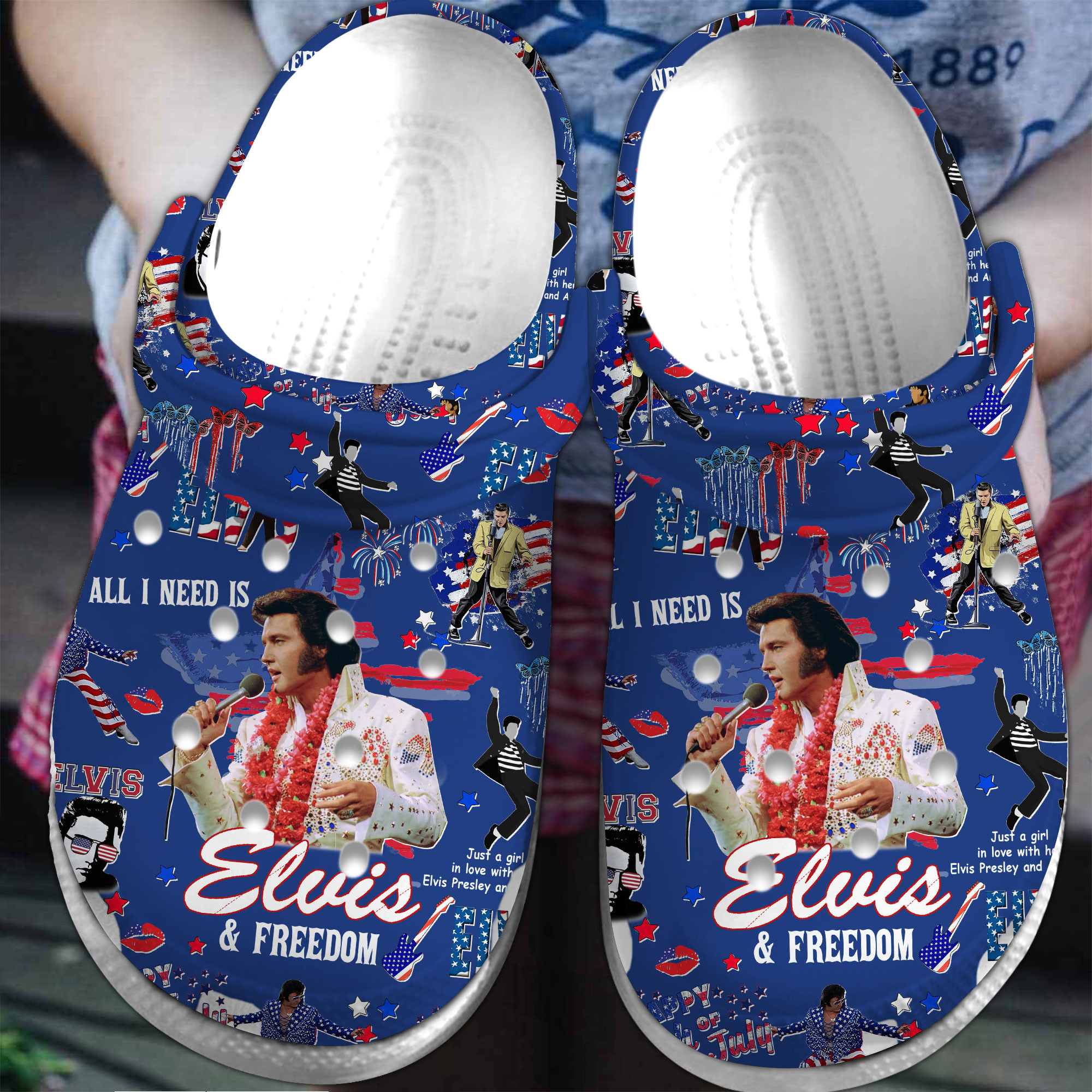 Janet Jackson Singer Music Crocs Crocband Clogs Shoes For Men Women and Kids - GNL1463031