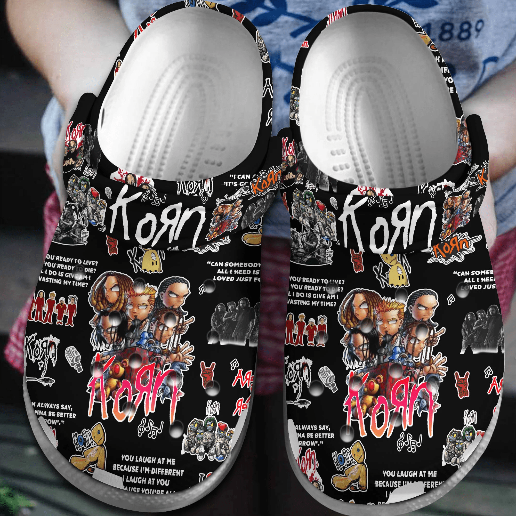 Travis Scott Music Crocs Crocband Clogs Shoes - GNL1463312