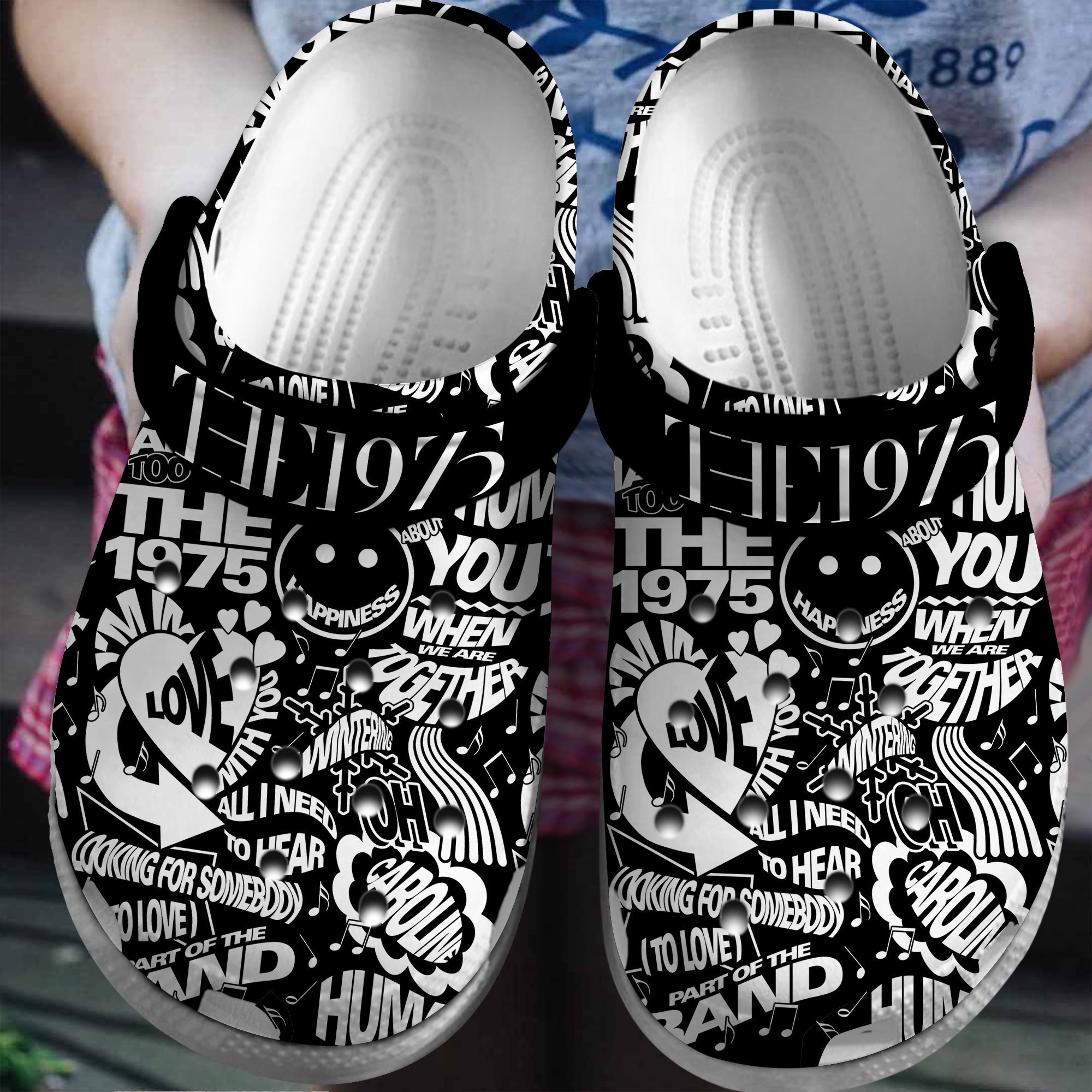 Hamilton Music Crocs Crocband Clogs Shoes - GNL1463337
