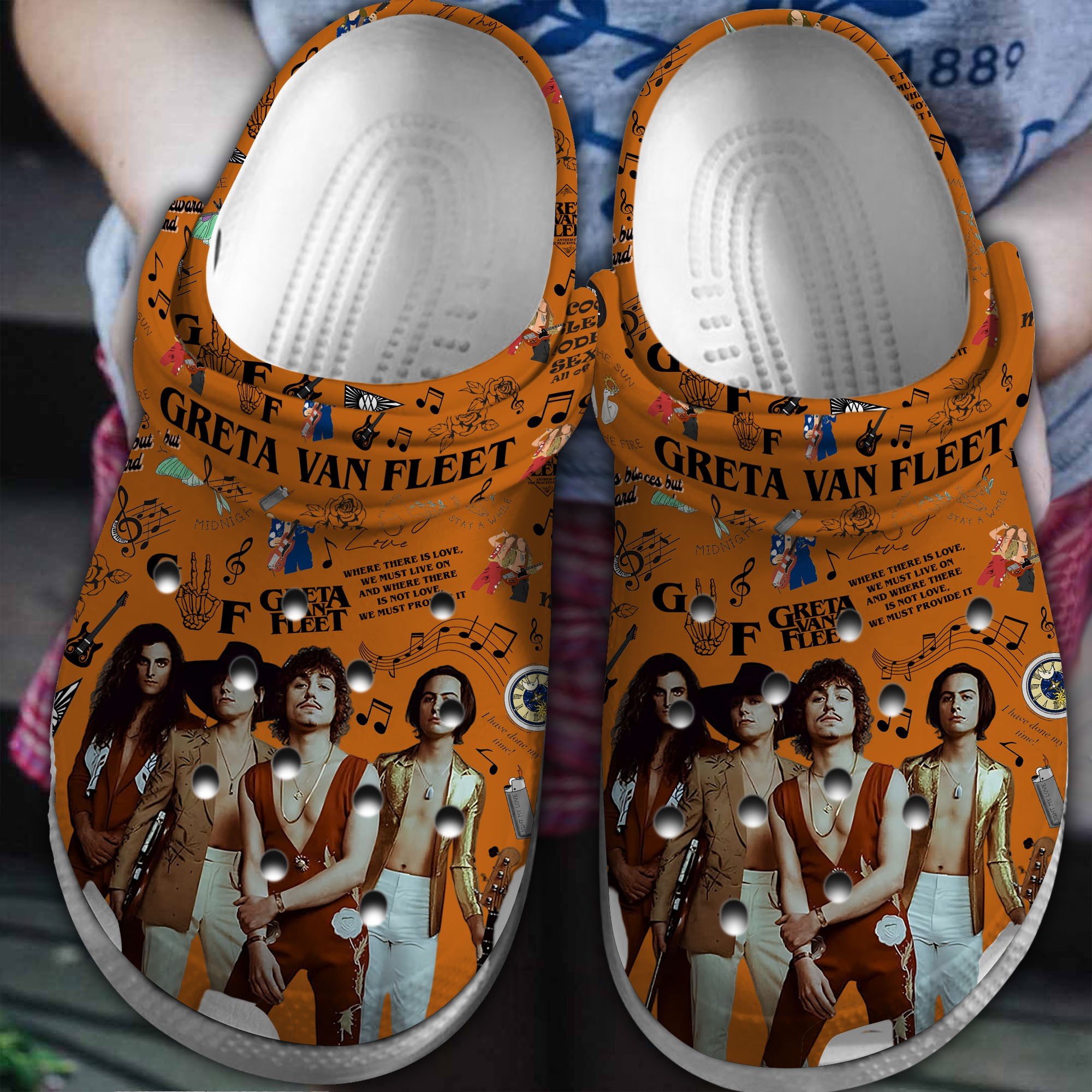 Kid Cudi Rapper Music Crocs Crocband Clogs Shoes - GNL1463341