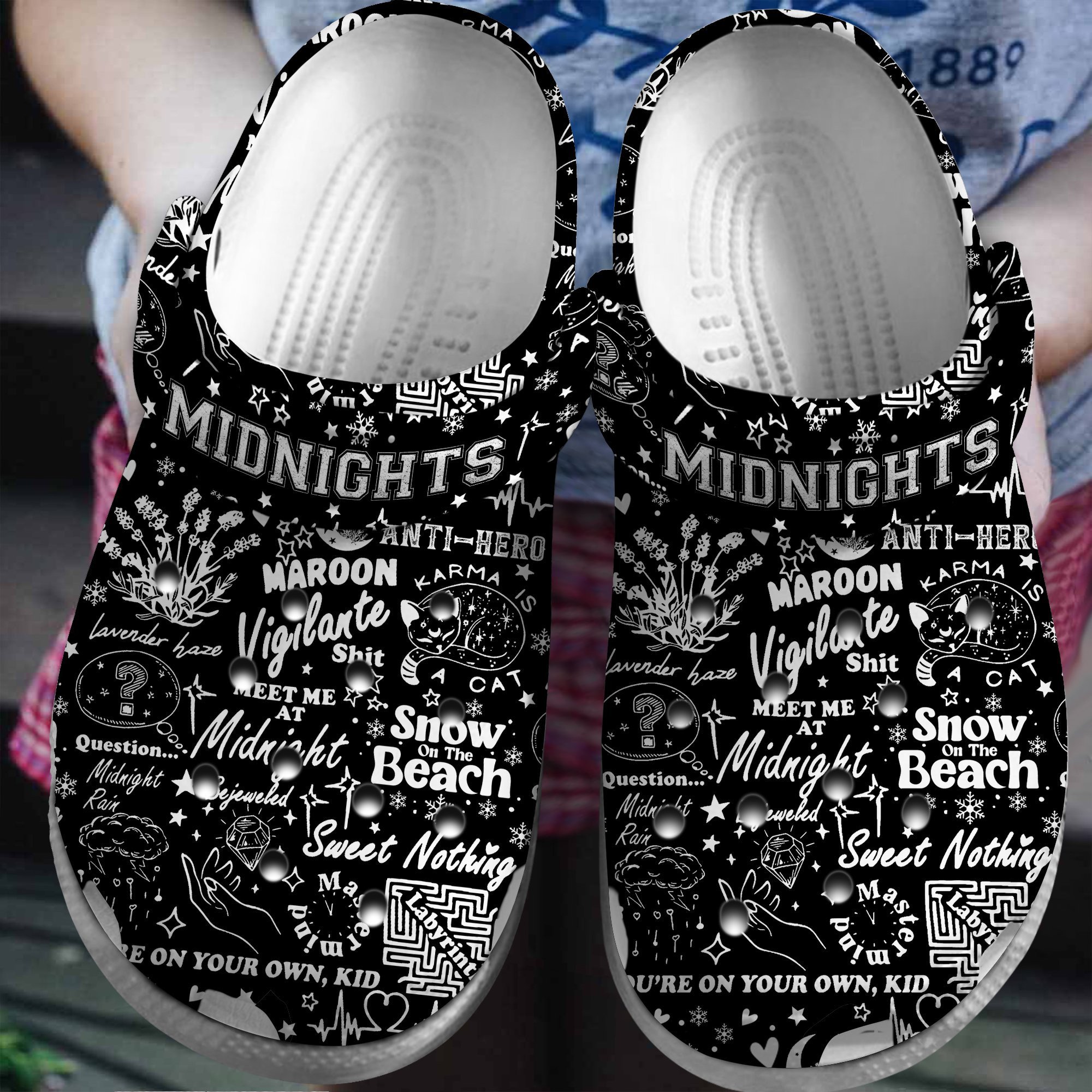 Van Halen Music Crocs Crocband Clogs Shoes - GNL1463431