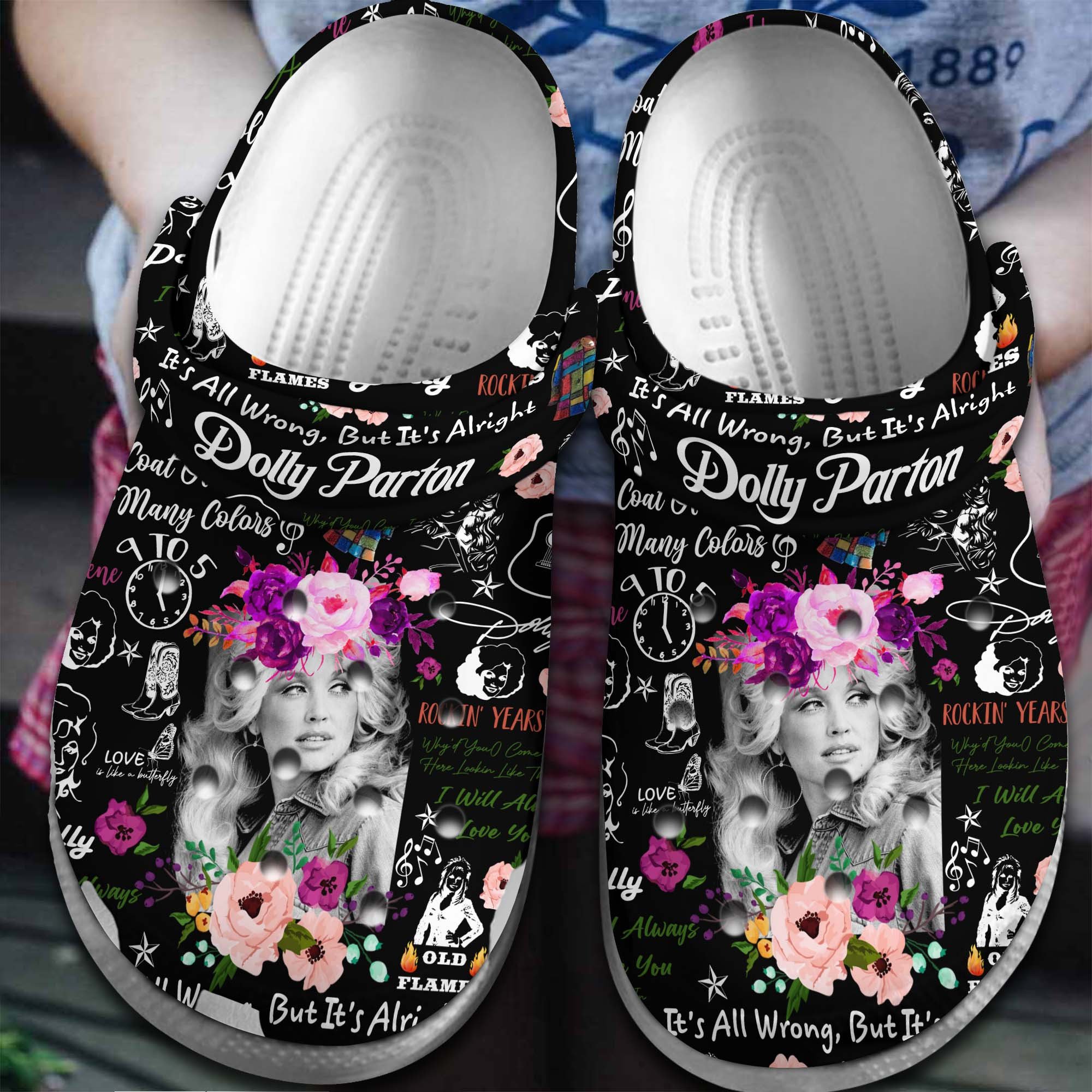 Avril Lavigne Music Crocs Crocband Clogs Shoes - GNL1463425