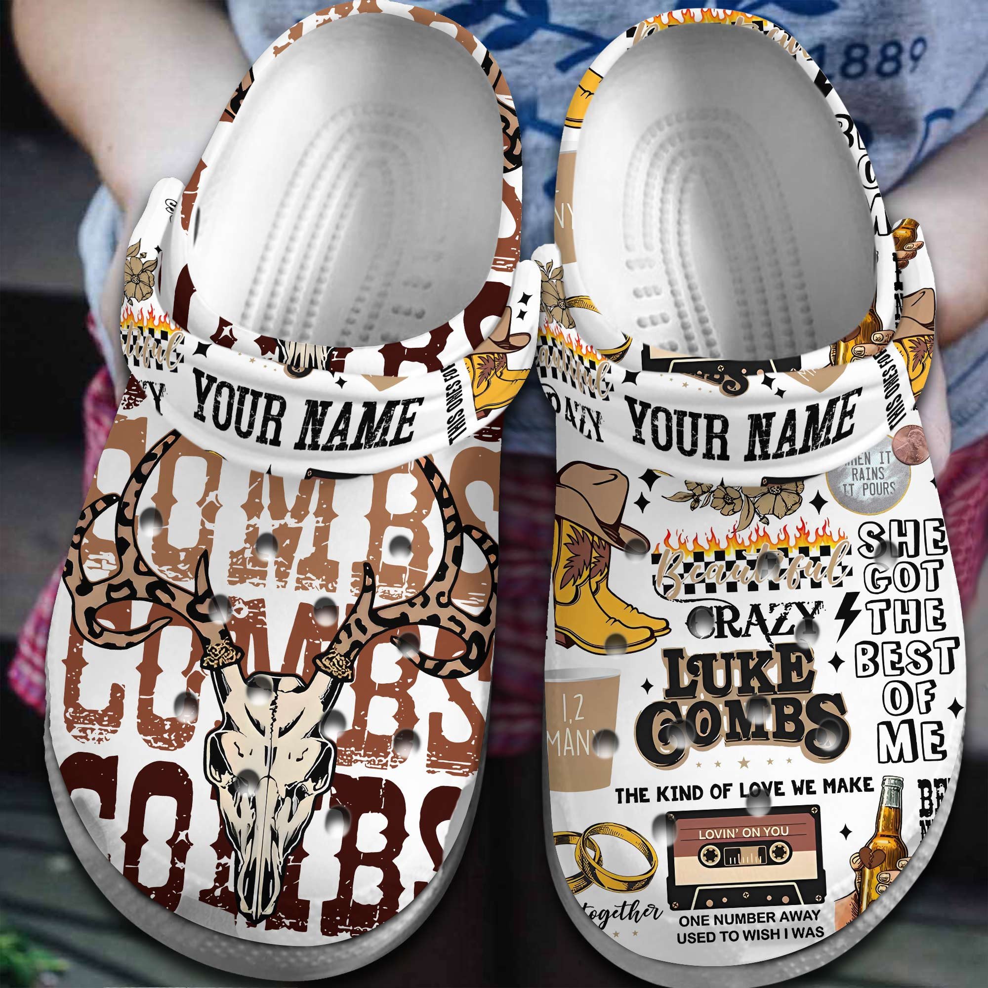 Louis Tomlinson Music Crocs Crocband Clogs Shoes - GNL1463461