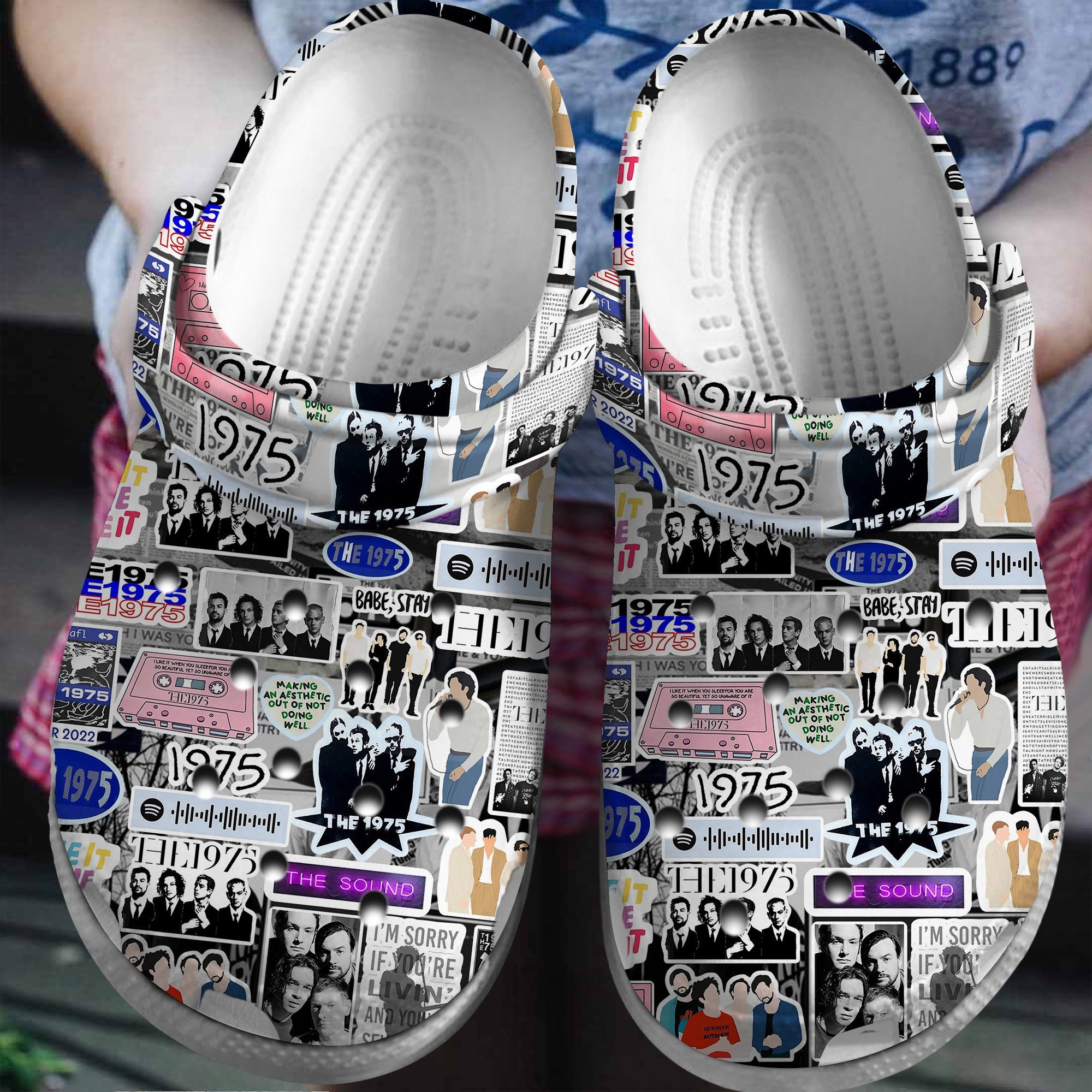 Disturbed Music Crocs Crocband Clogs Shoes - GNL1463492