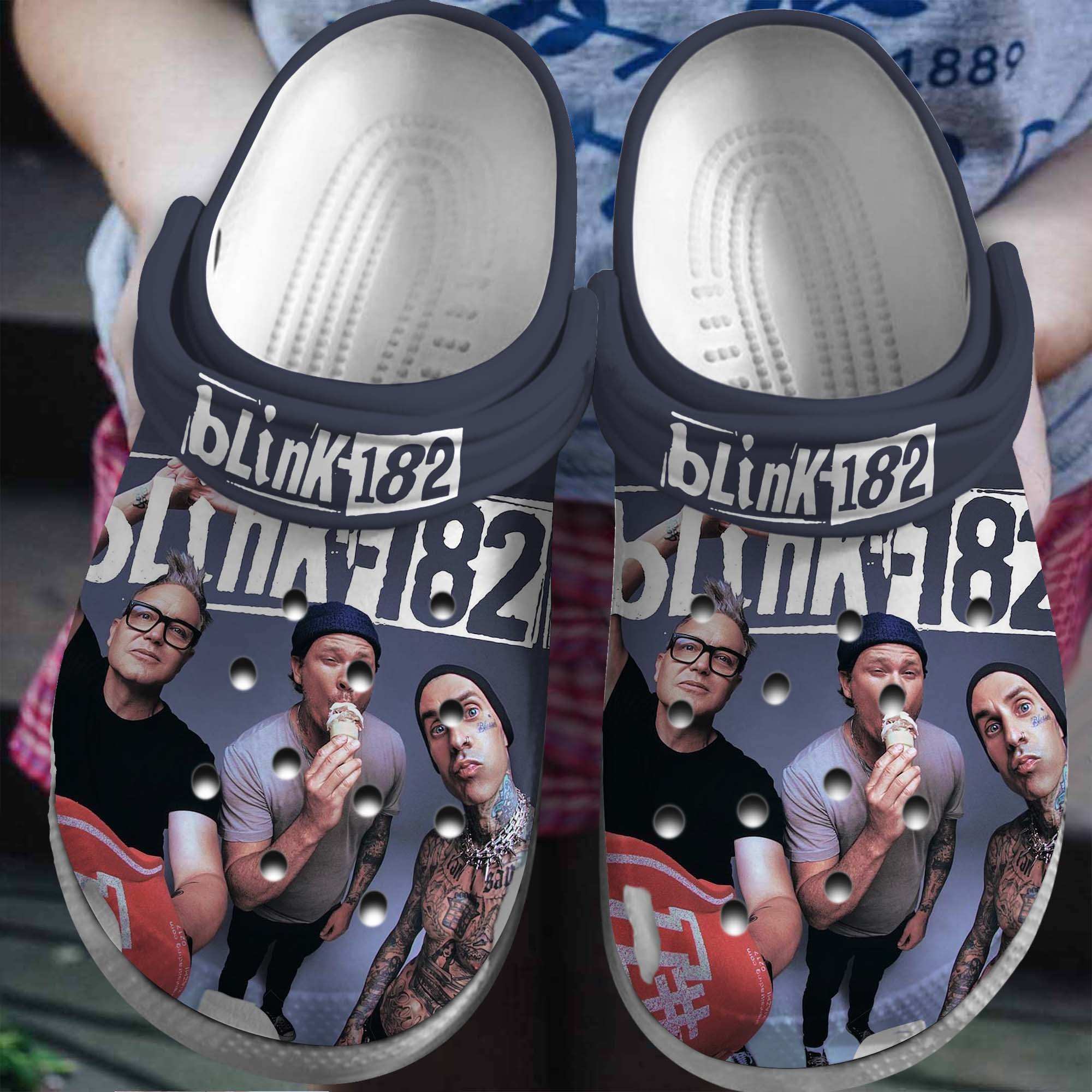 Grateful Dead Music Crocs Crocband Clogs Shoes - GNL1463547