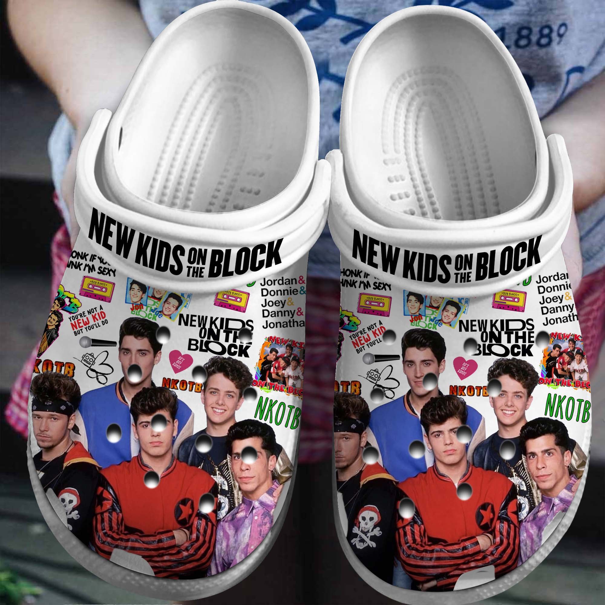 ACDC Music Crocs Crocband Clogs Shoes - GNL1463577
