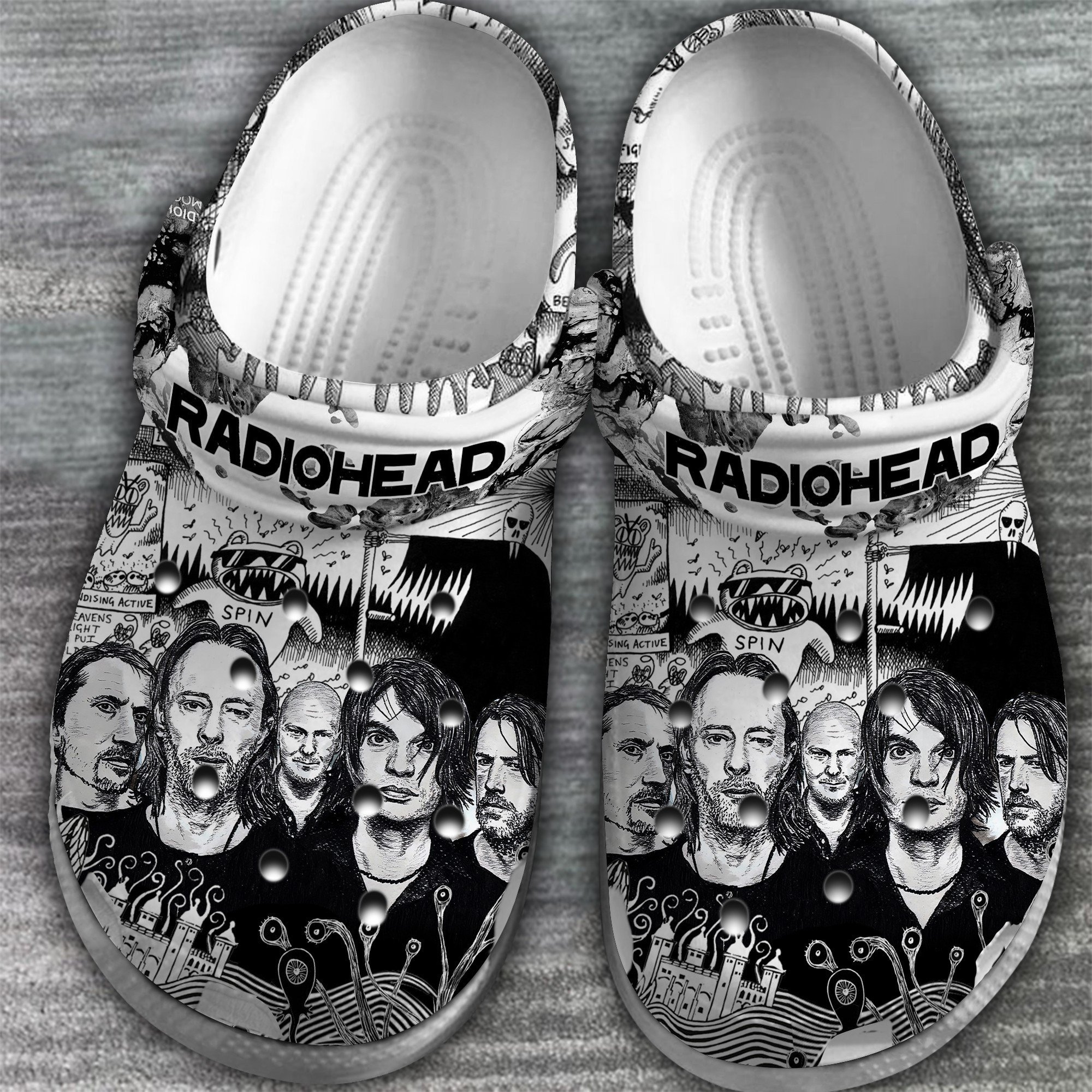 Dua Lipa Music Crocs Crocband Clogs Shoes - GNL1463575