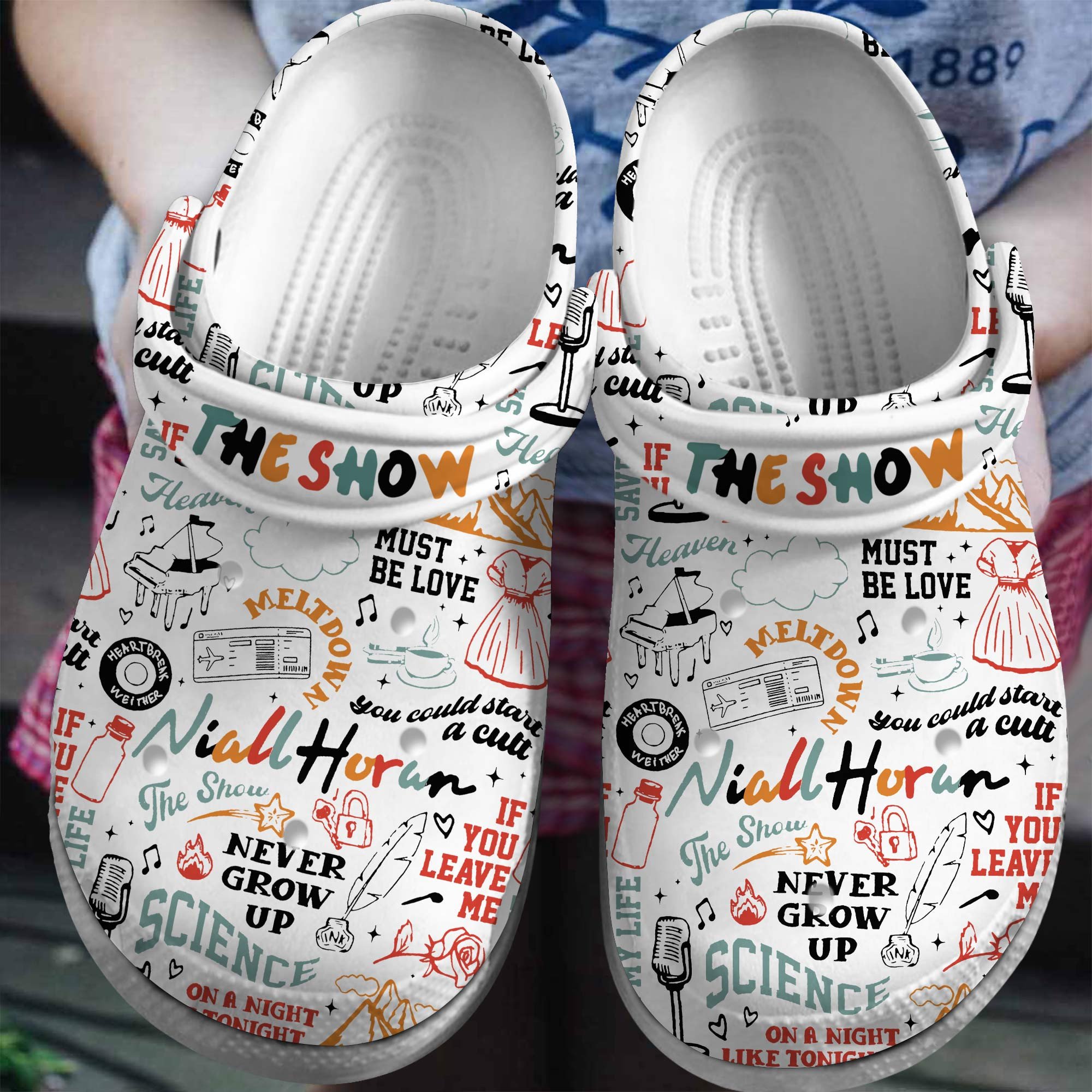Taylor Swift Music Crocs Crocband Clogs Shoes - GNL1463576