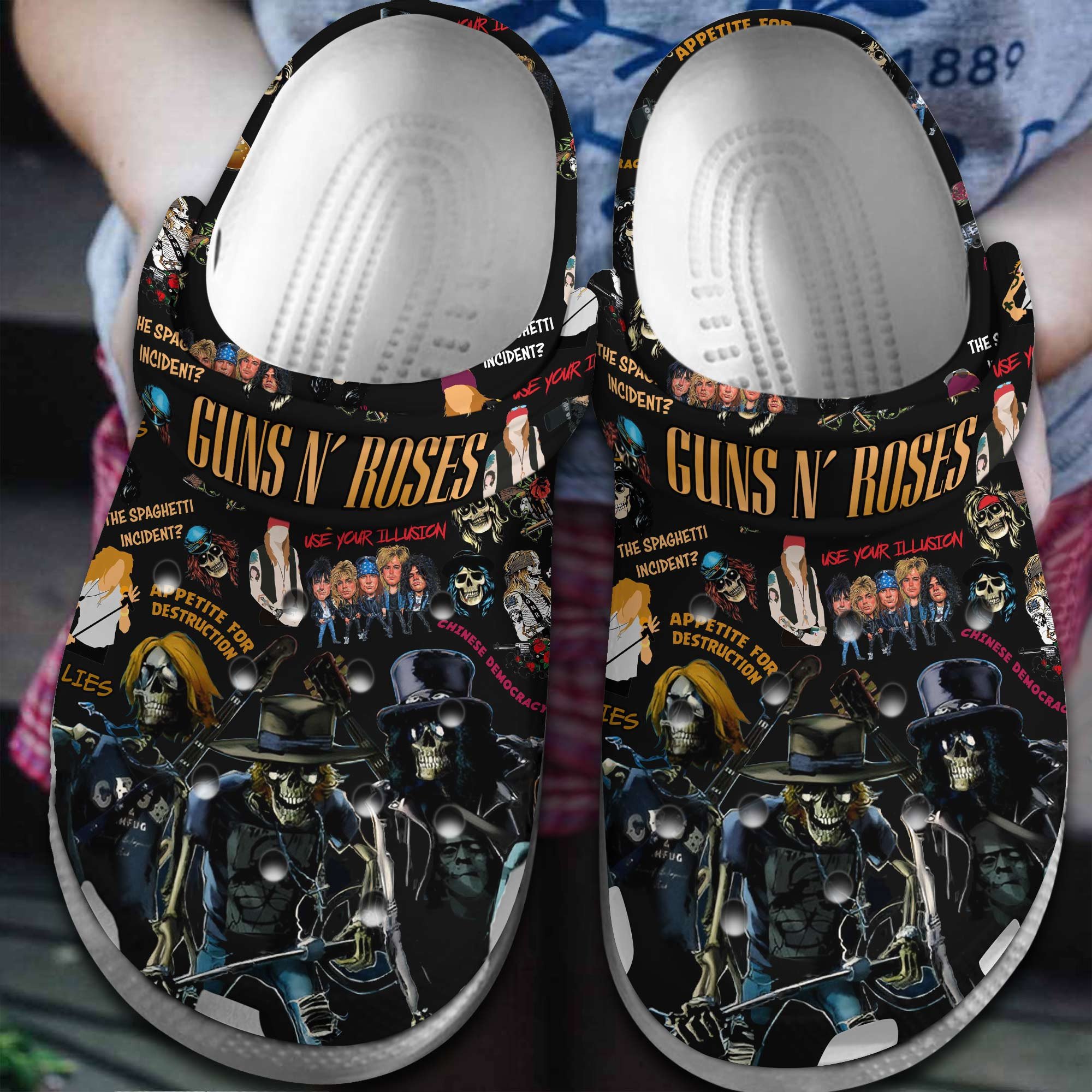 Pierce The Veil Music Crocs Crocband Clogs Shoes - GNL1463604