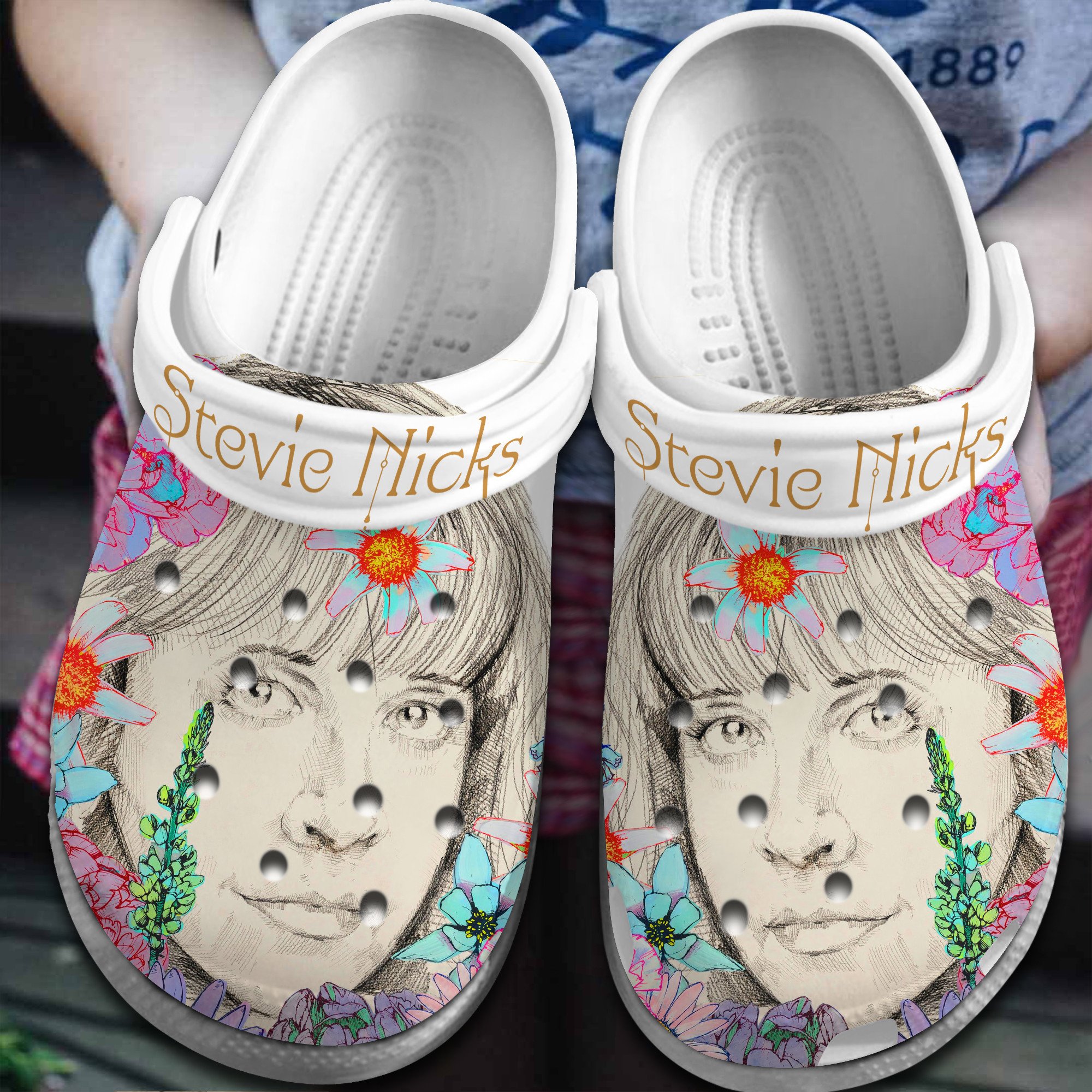 Elvis Presley Music Crocs Crocband Clogs Shoes - GNL1463623