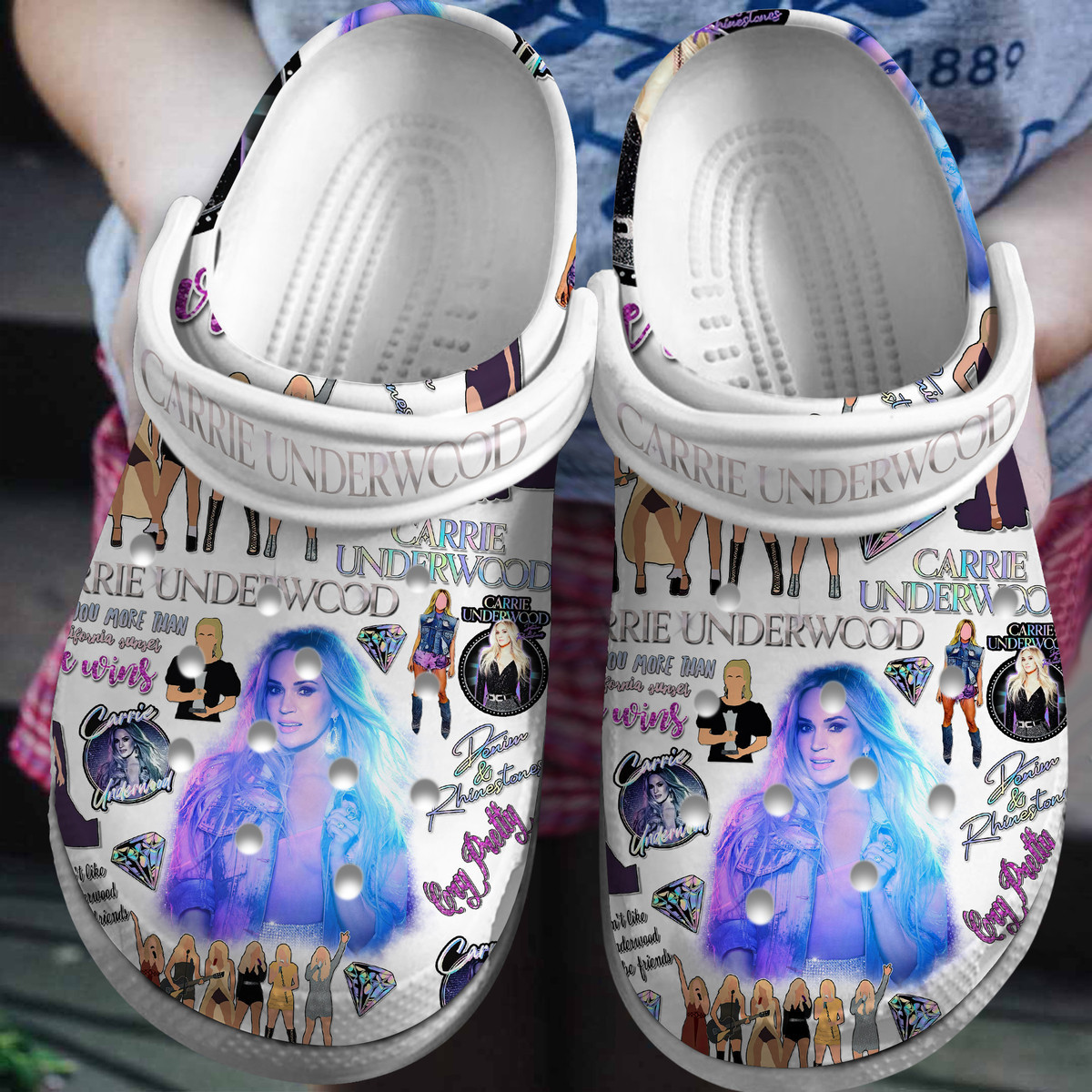 Van Halen Music Crocs Crocband Clogs Shoes - GNL1463669