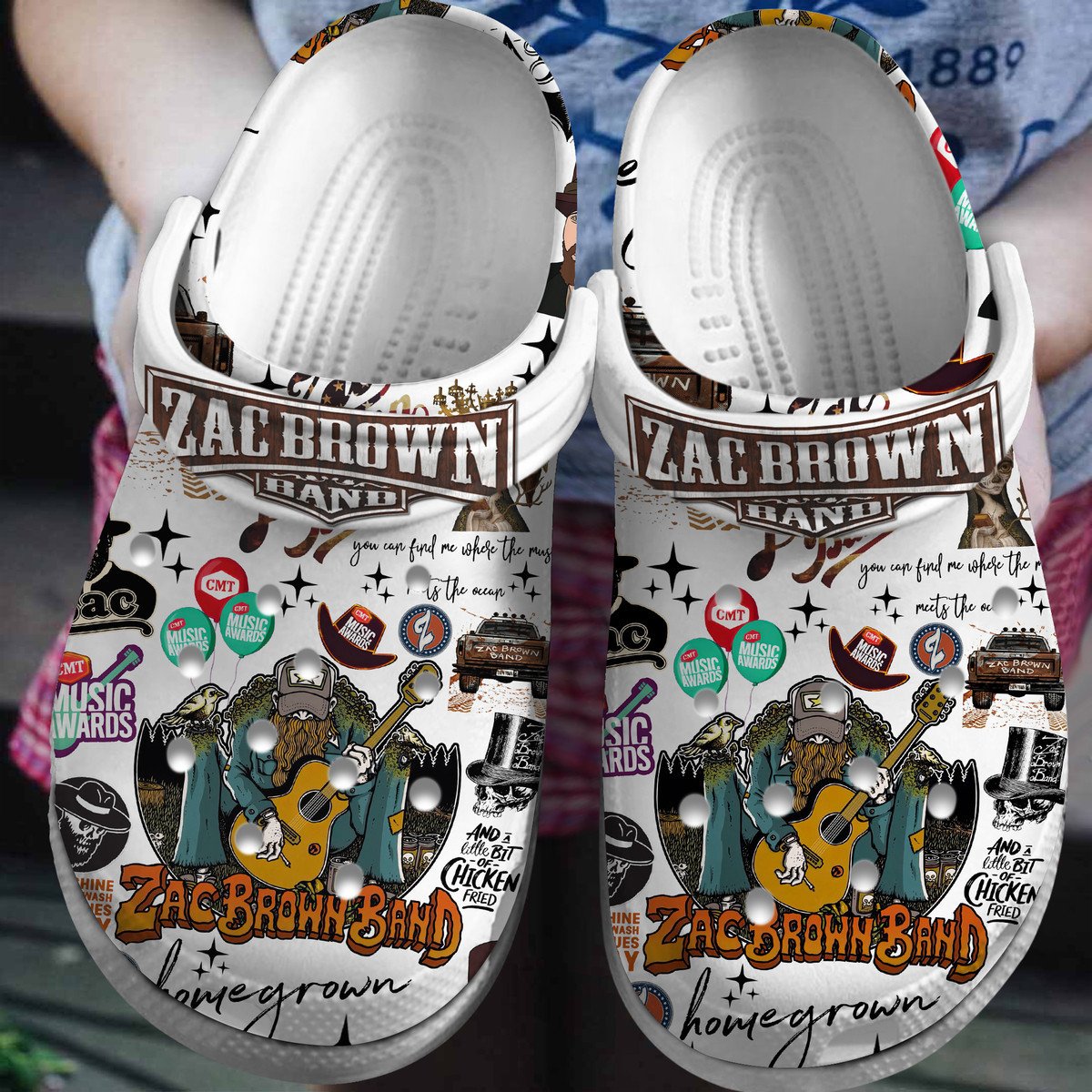 Backstreet Boys Music Crocs Crocband Clogs Shoes - GNL1463690