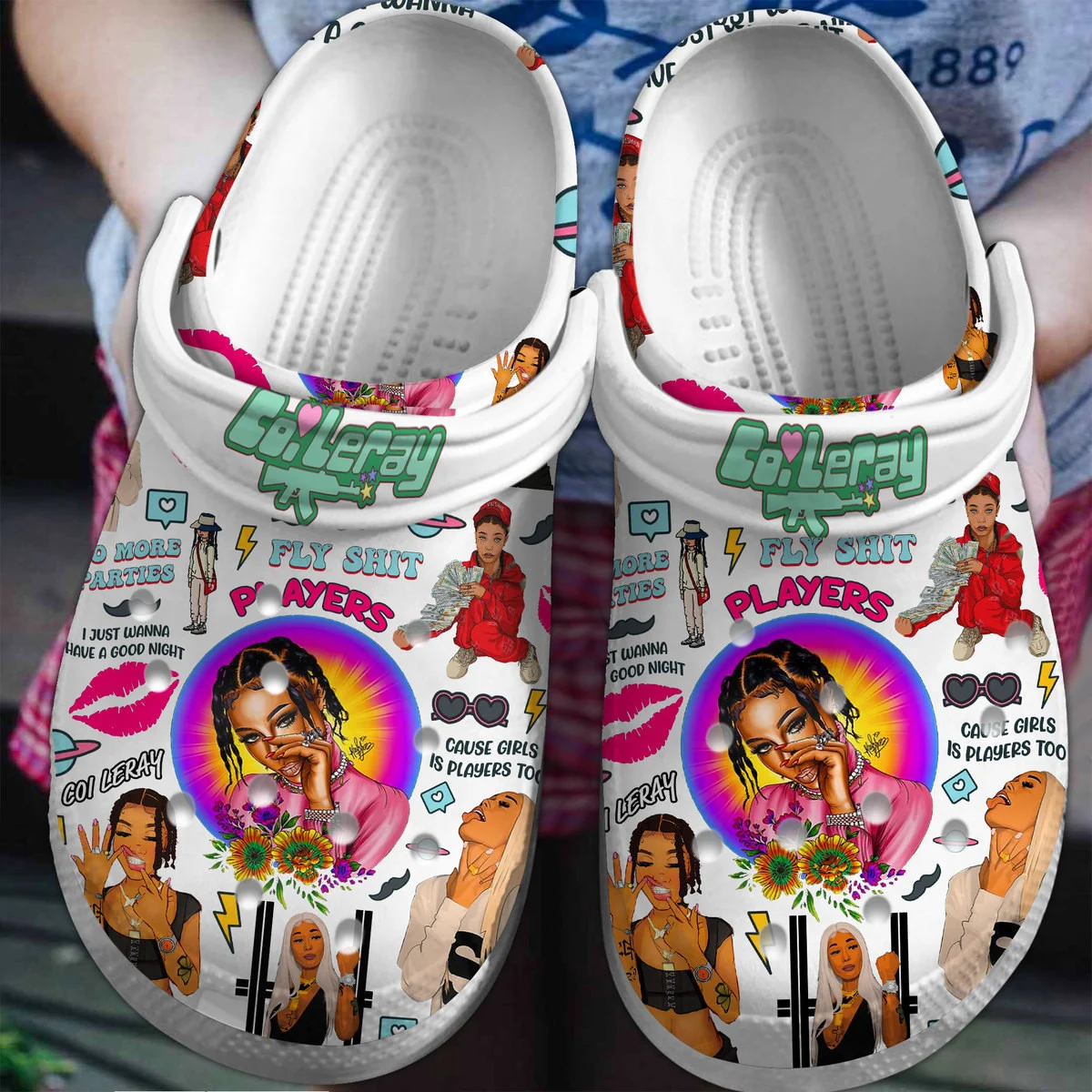 Jelly Roll Music Crocs Crocband Clogs Shoes - GNL1463726