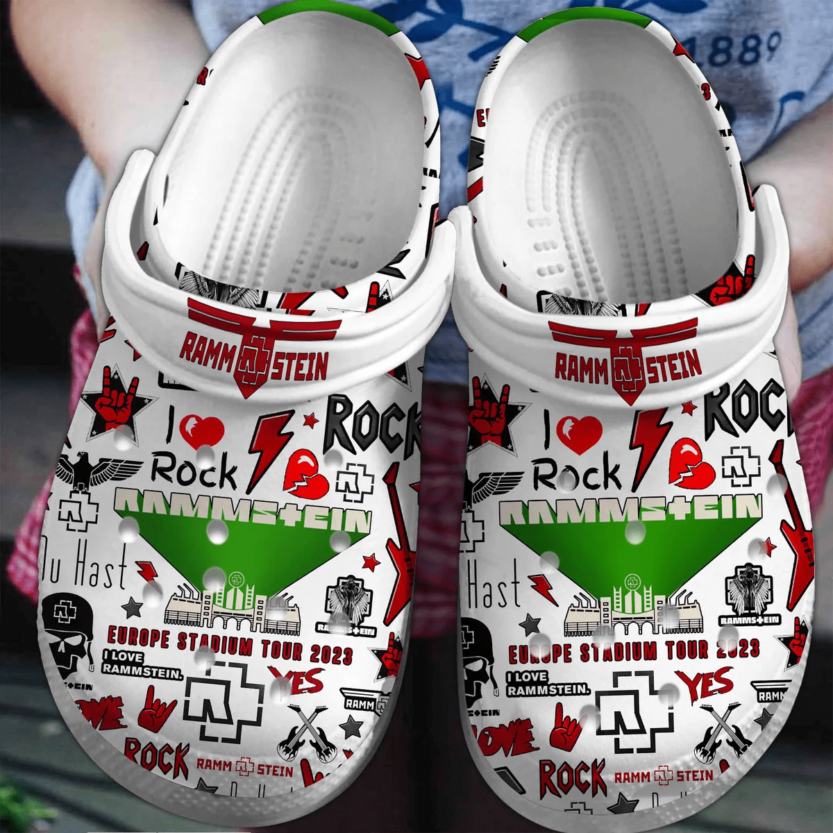 Dave Matthews Band Music Crocs Crocband Clogs Shoes - GNL1463742