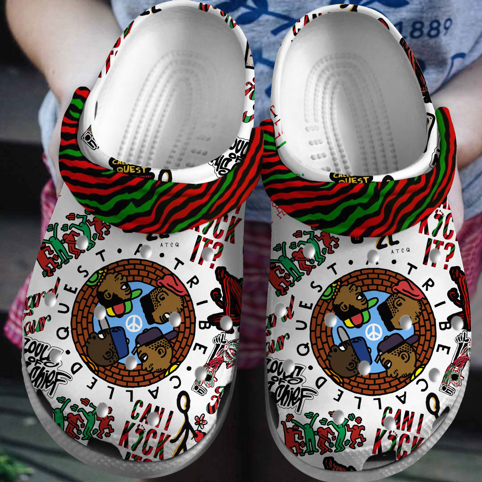 MF DOOM Rapper Music Crocs Crocband Clogs Shoes - GNL1463776