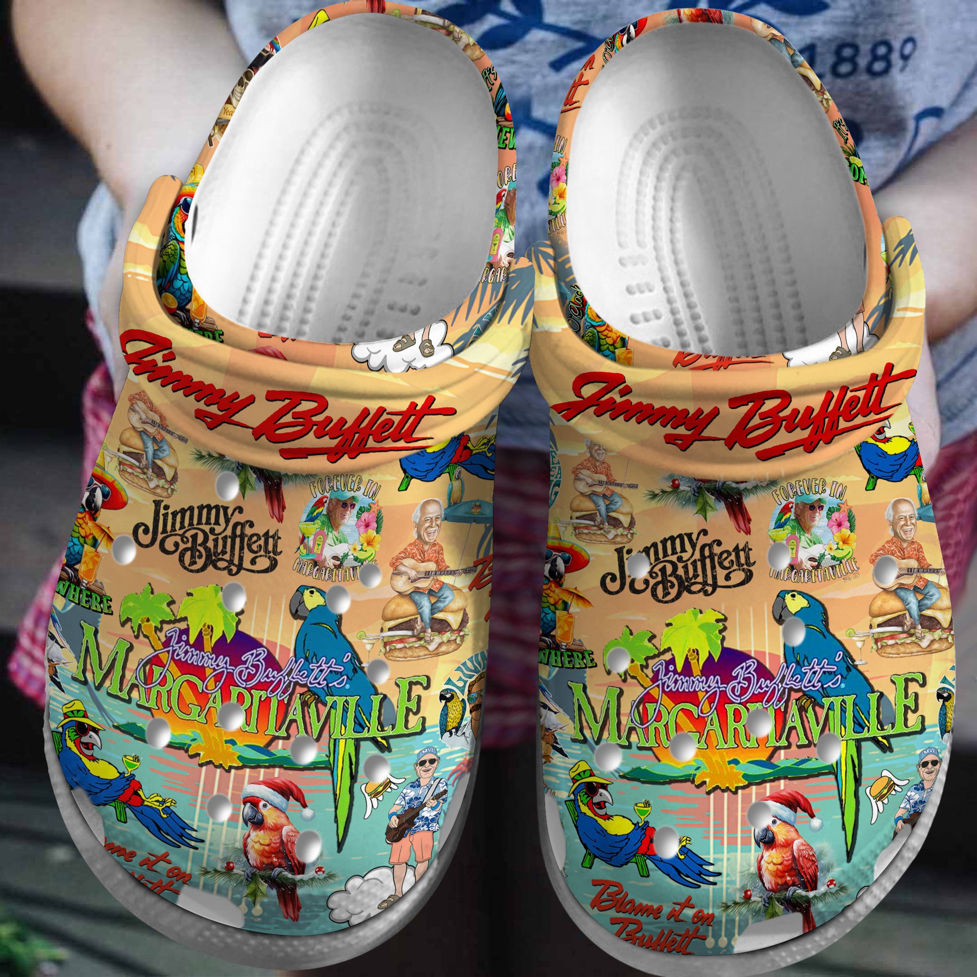 Wu Tang Clan Christmas Music Crocs Crocband Clogs Shoes - GNL1463754
