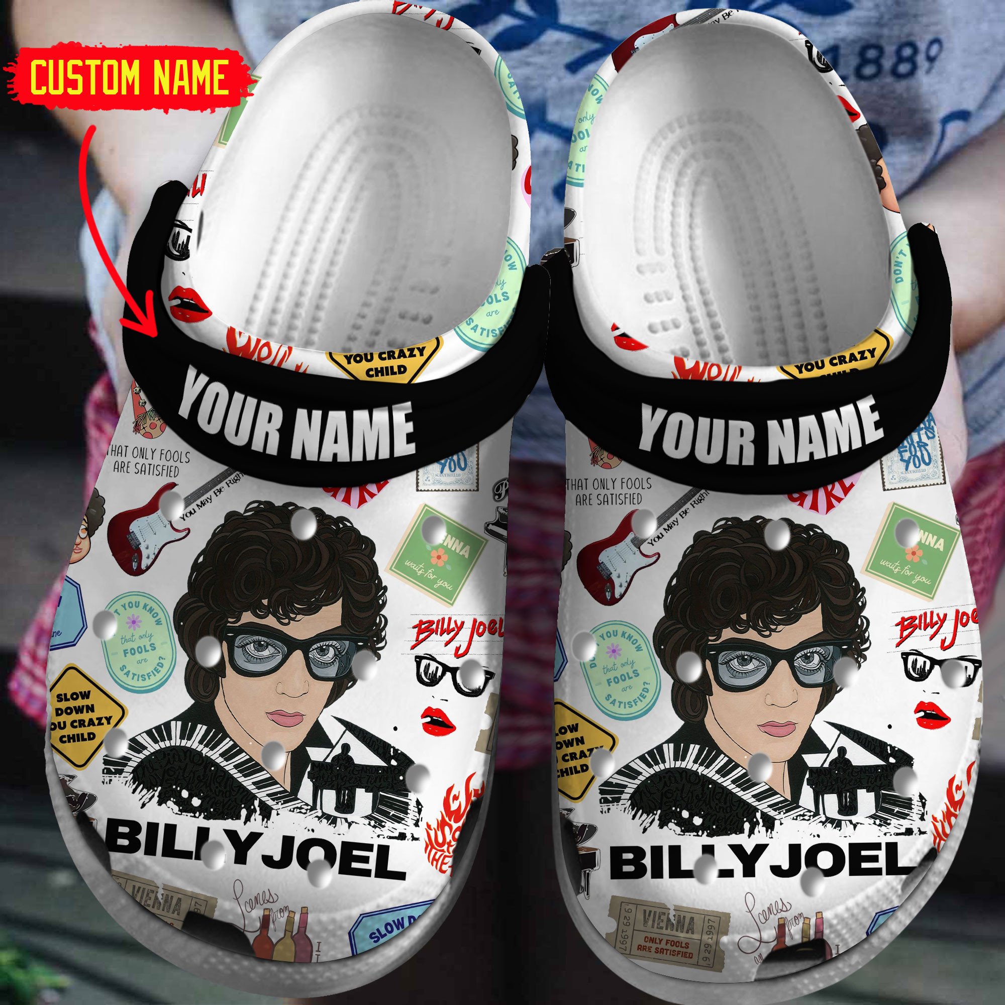 Enrique Iglesias Music Crocs Crocband Clogs Shoes - GNL1463777