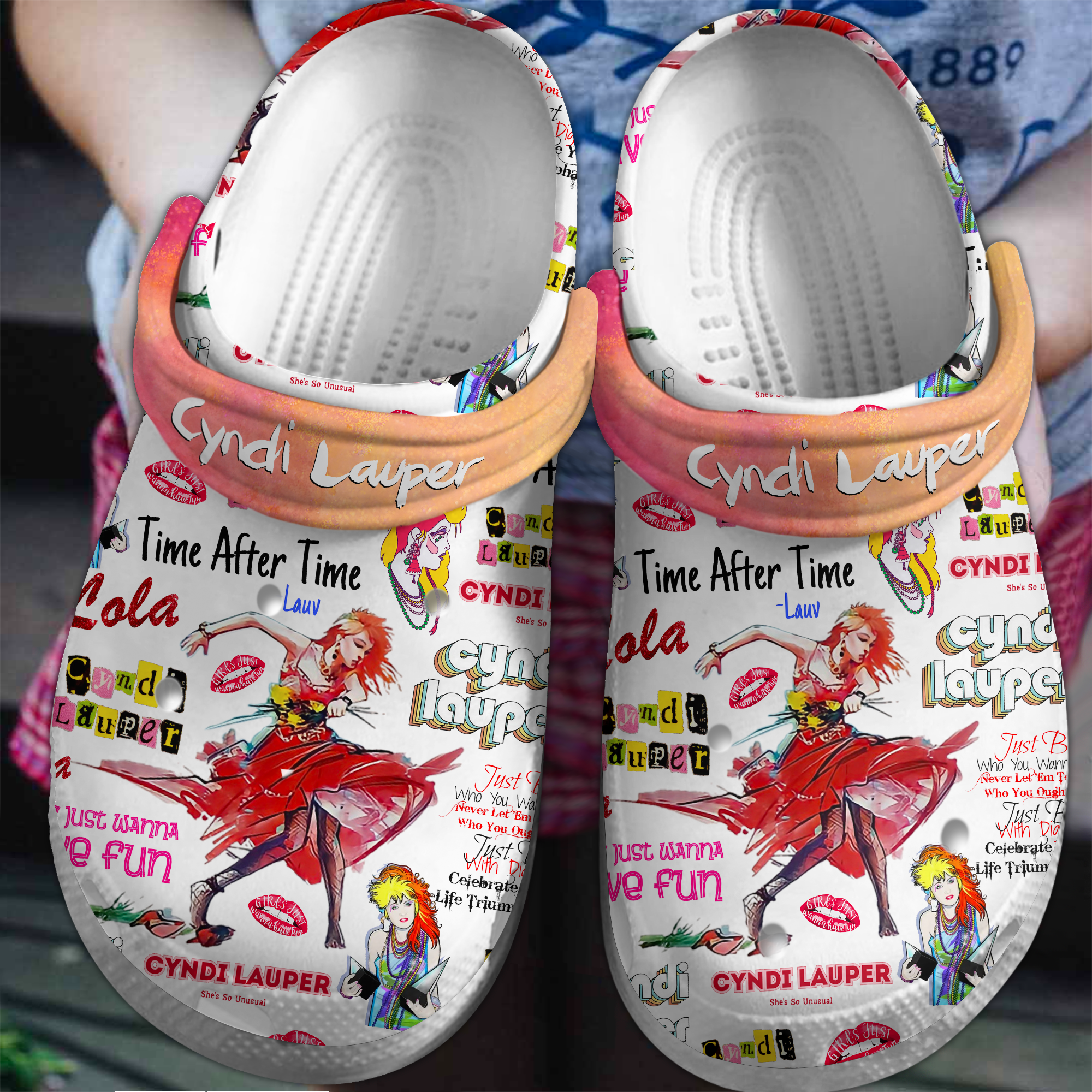 New Kids On The Block Music Crocs Crocband Clogs Shoes - GNL1463794