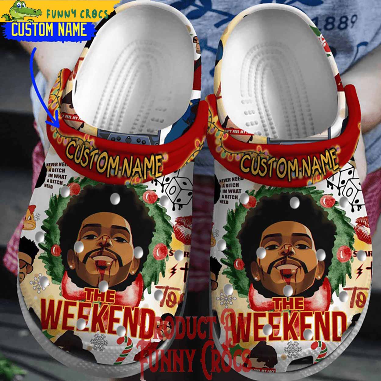 Bruce Springsteen Music Crocs Crocband Clogs Shoes - GNL1463857
