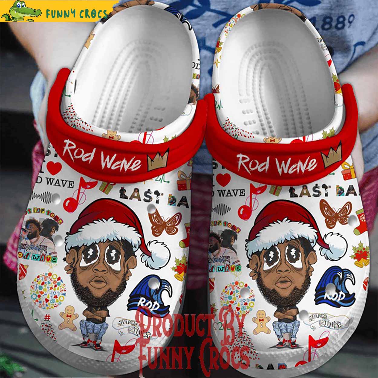 Post Malone Rapper Music Crocs Crocband Clogs Shoes - GNL1463850