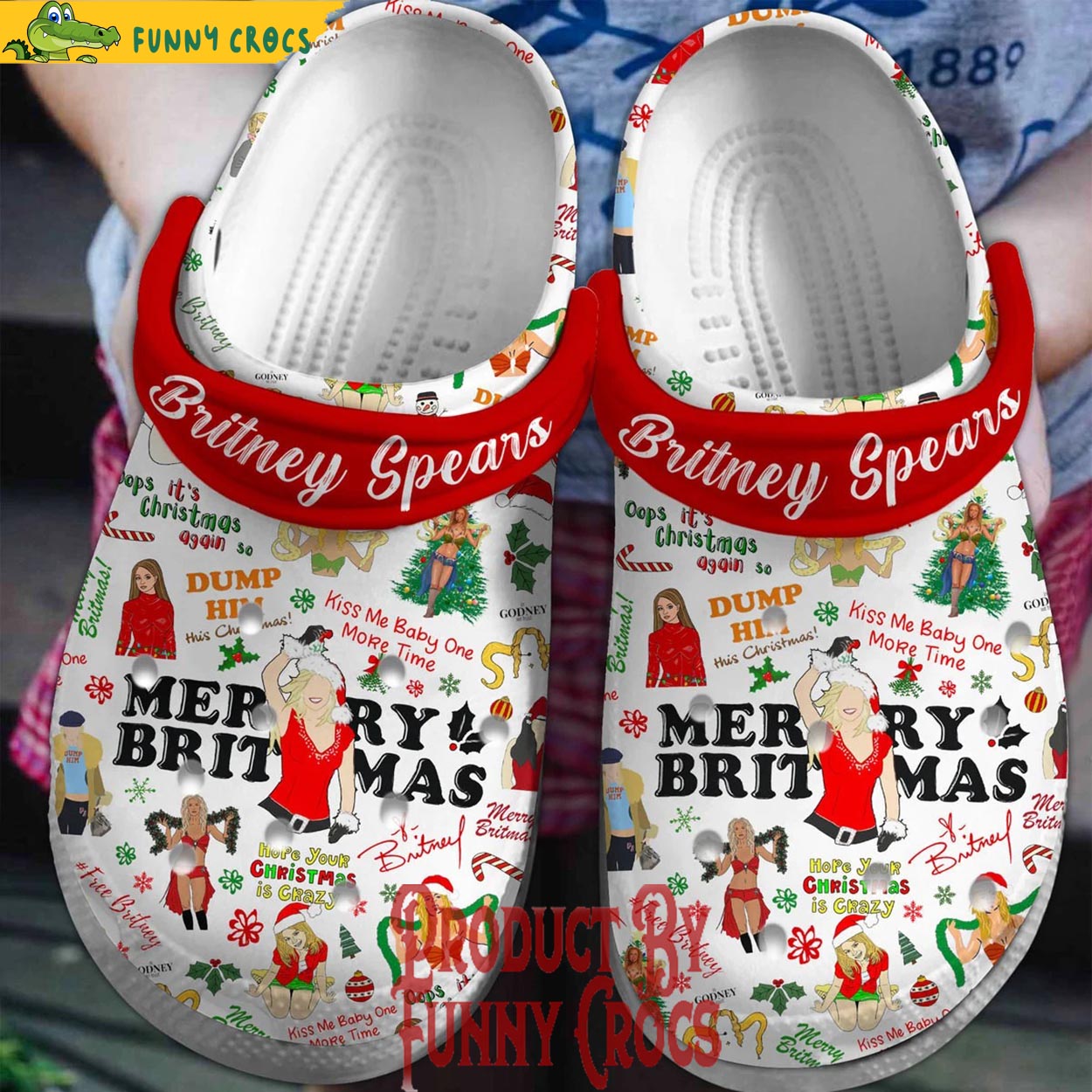 Taylor Swift Music Crocs Crocband Clogs Shoes - GNL1463881