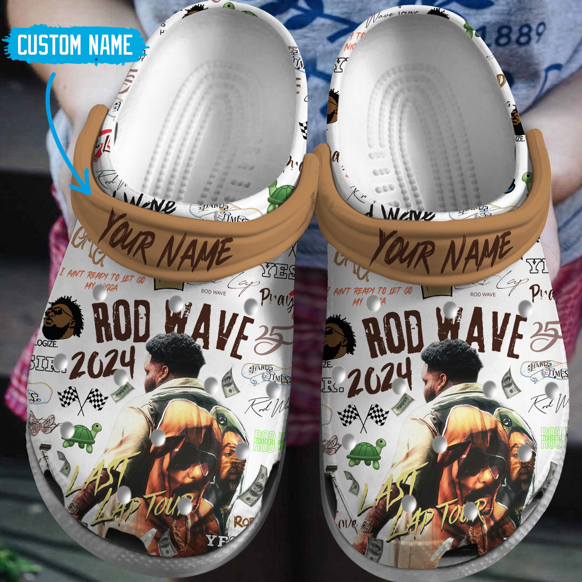 AJR Music Crocs Crocband Clogs Shoes - GNL1463906