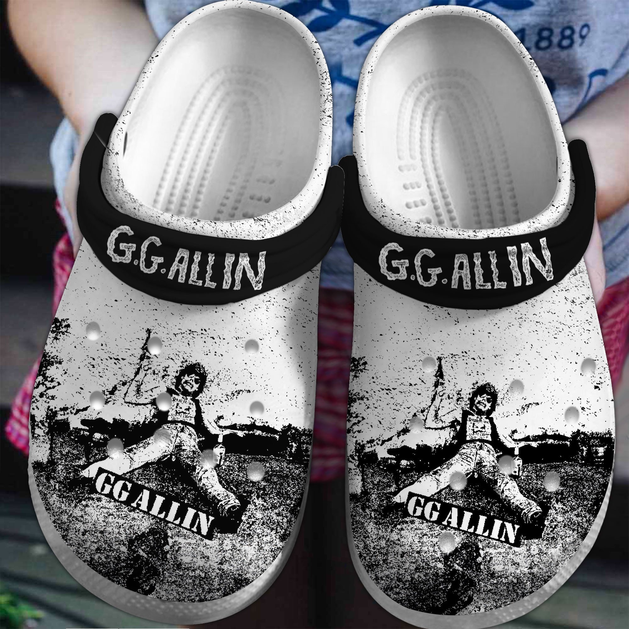 Wu Tang Clan Music Crocs Crocband Clogs Shoes - GNL1463903