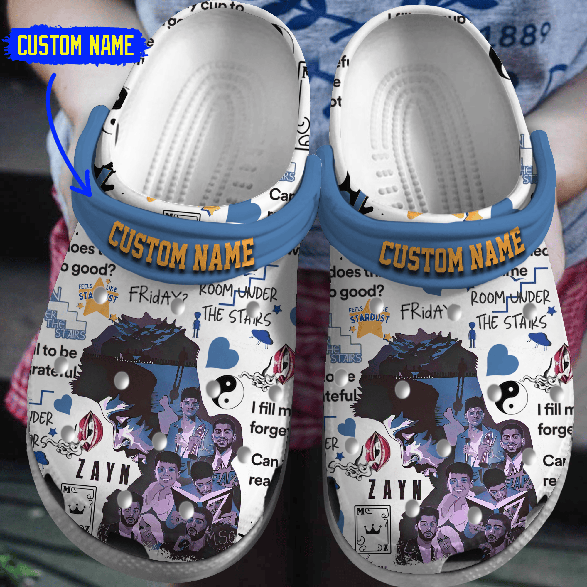 Enrique Iglesias Music Crocs Crocband Clogs Shoes - GNL1463908