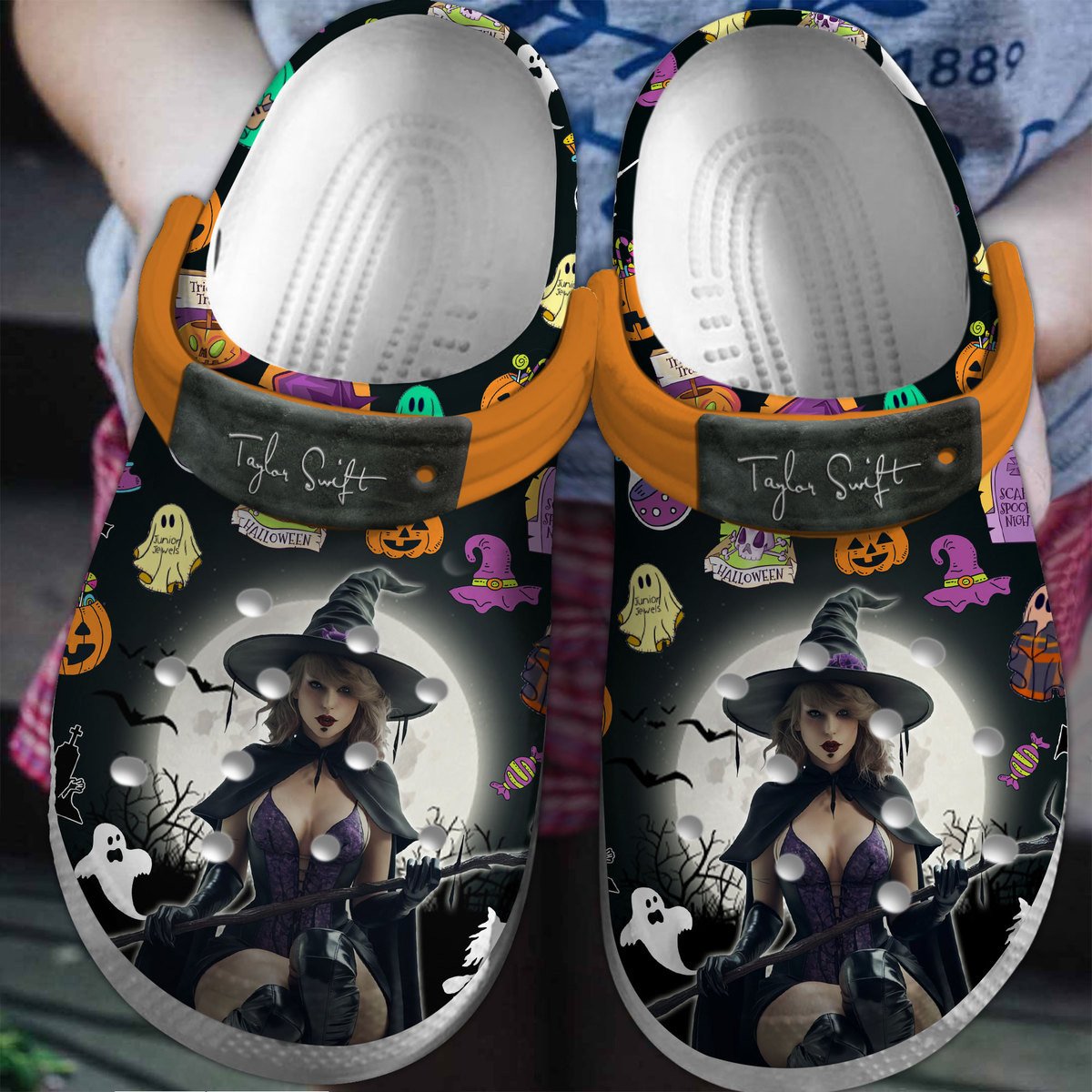 Taylor Swift The Eras Tour Music Crocs Crocband Clogs Shoes - GNL1463912