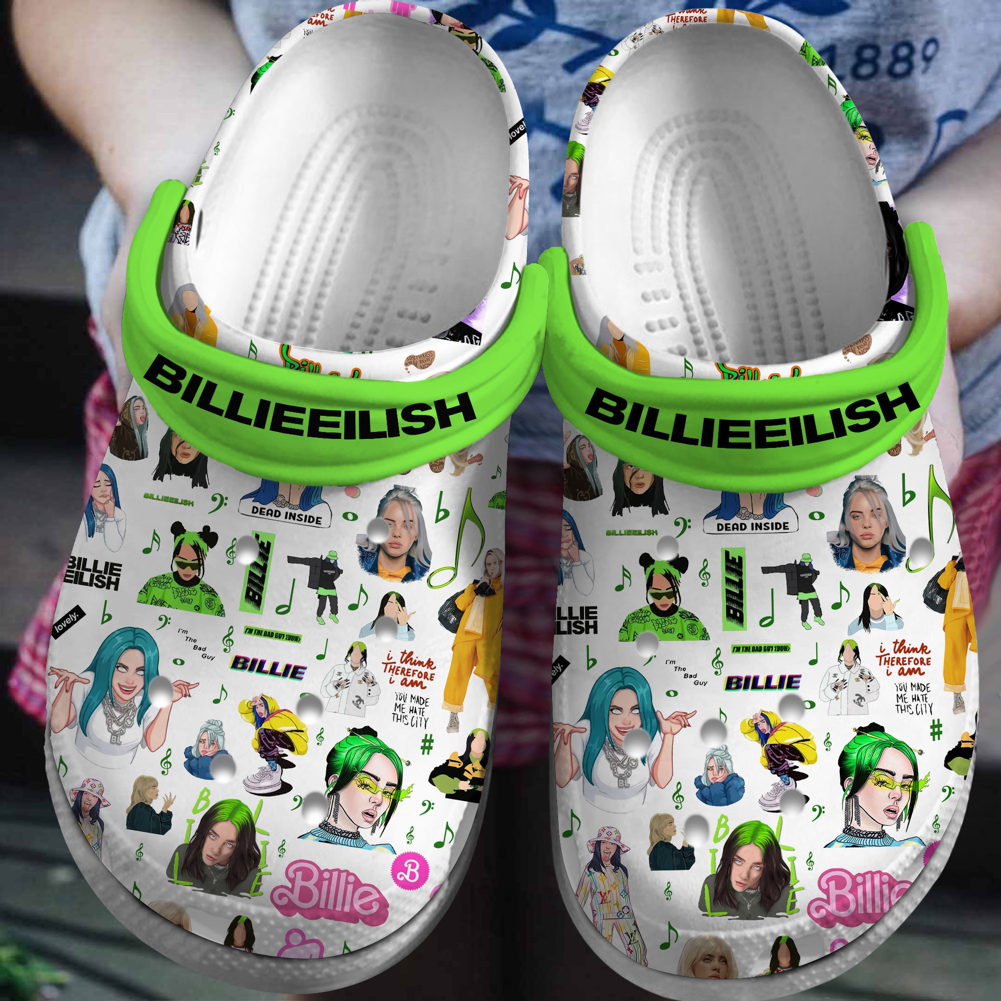 Avril Lavigne Music Crocs Crocband Clogs Shoes - GNL1463952