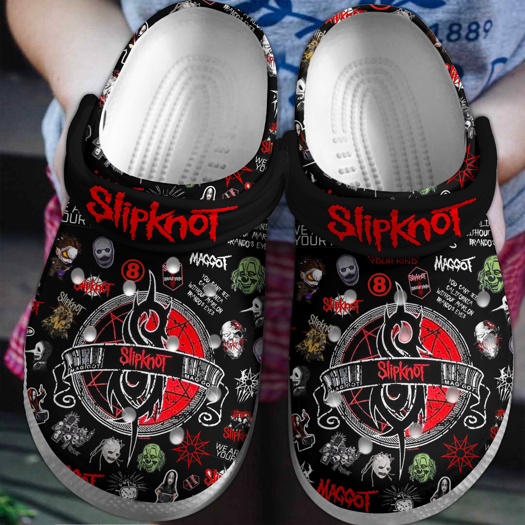 Tate McRae Singer Music Crocs Crocband Clogs Shoes - GNL1463916